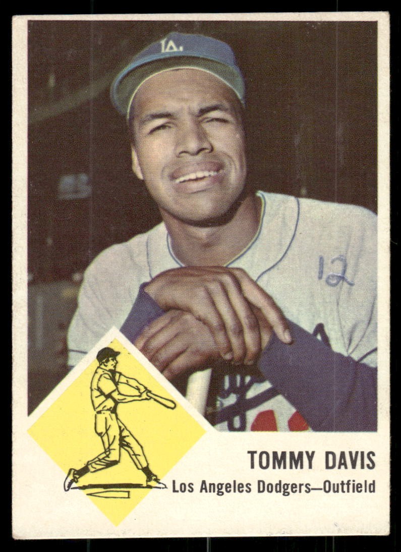 1963 Fleer #40 Tommy Davis 1963 Fleer #40 Tommy Davis