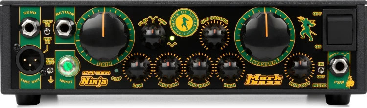 Markbass Little Mark Ninja 58R 1,000-watt Bass Amplifier Head