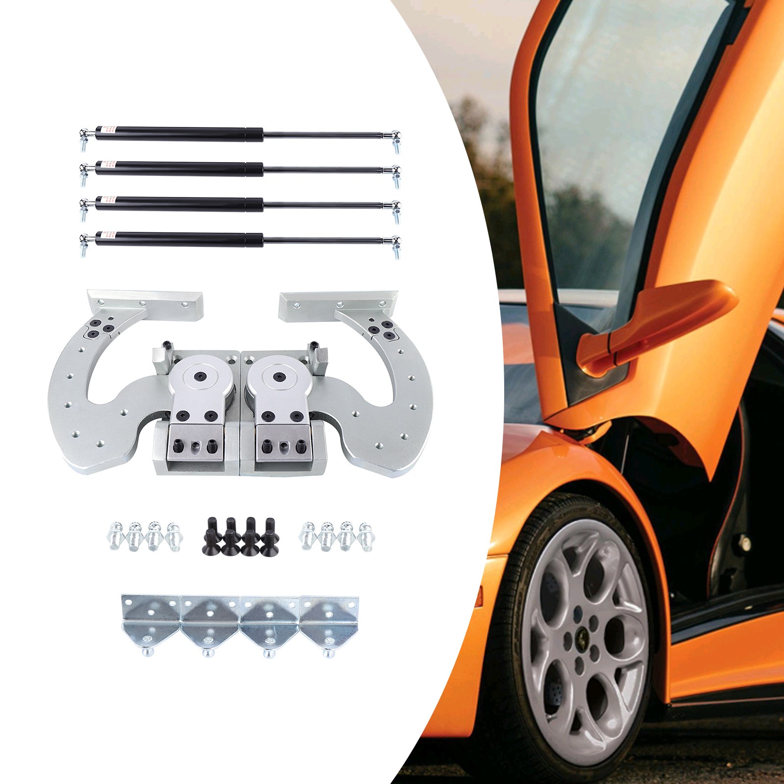 Universal for Lambo Door Bolt On Vertical Doors Kit Adjustable Most of Car NEW Universal for Lambo Door Bolt On Vertical Doors Kit Adjustable Most of Car NEW