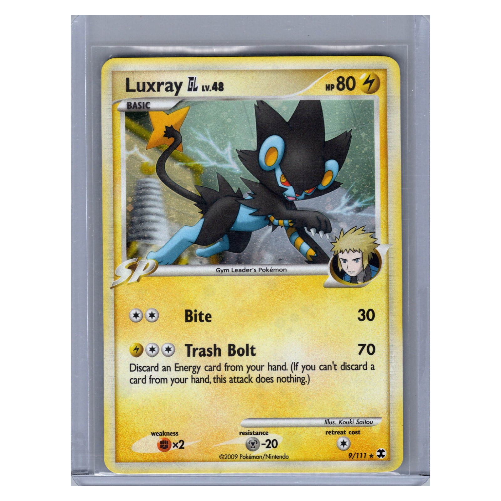 Pokemon TCG Cards - Luxray GL #9/111 Holo Near Mint Rising Rivals - 🚚 Free S/H