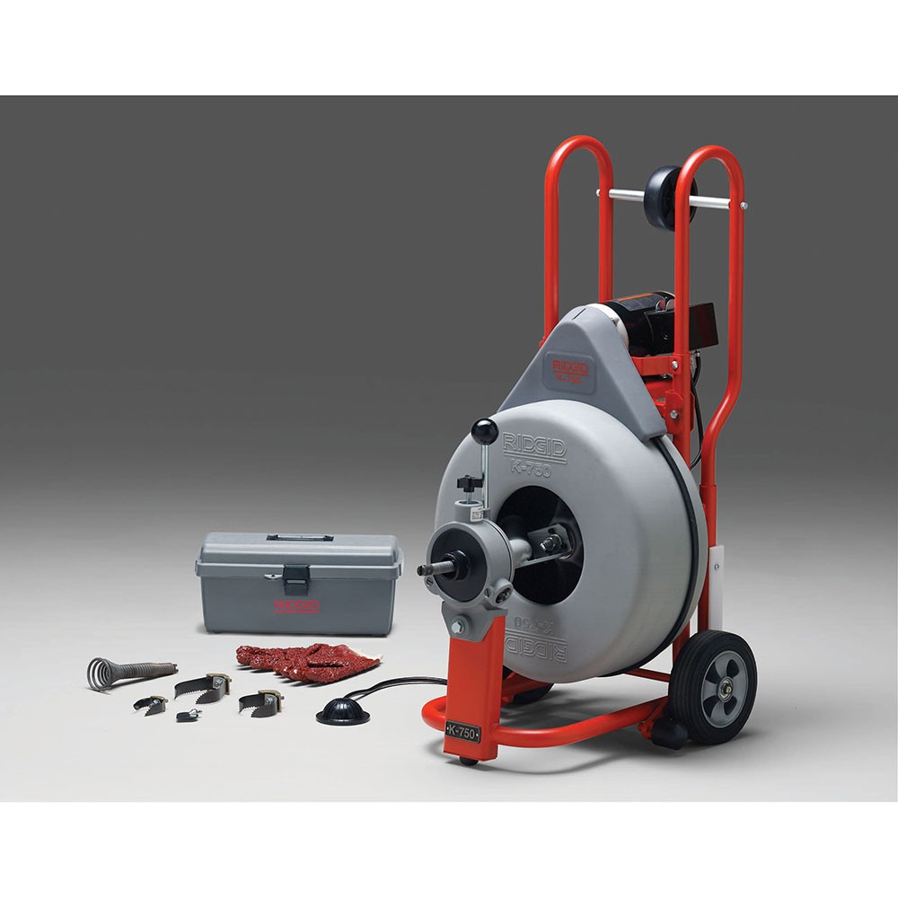Ridgid 47047 K-750 Drain Cleaner w/ C-24 Cable Consist of 51402 47042