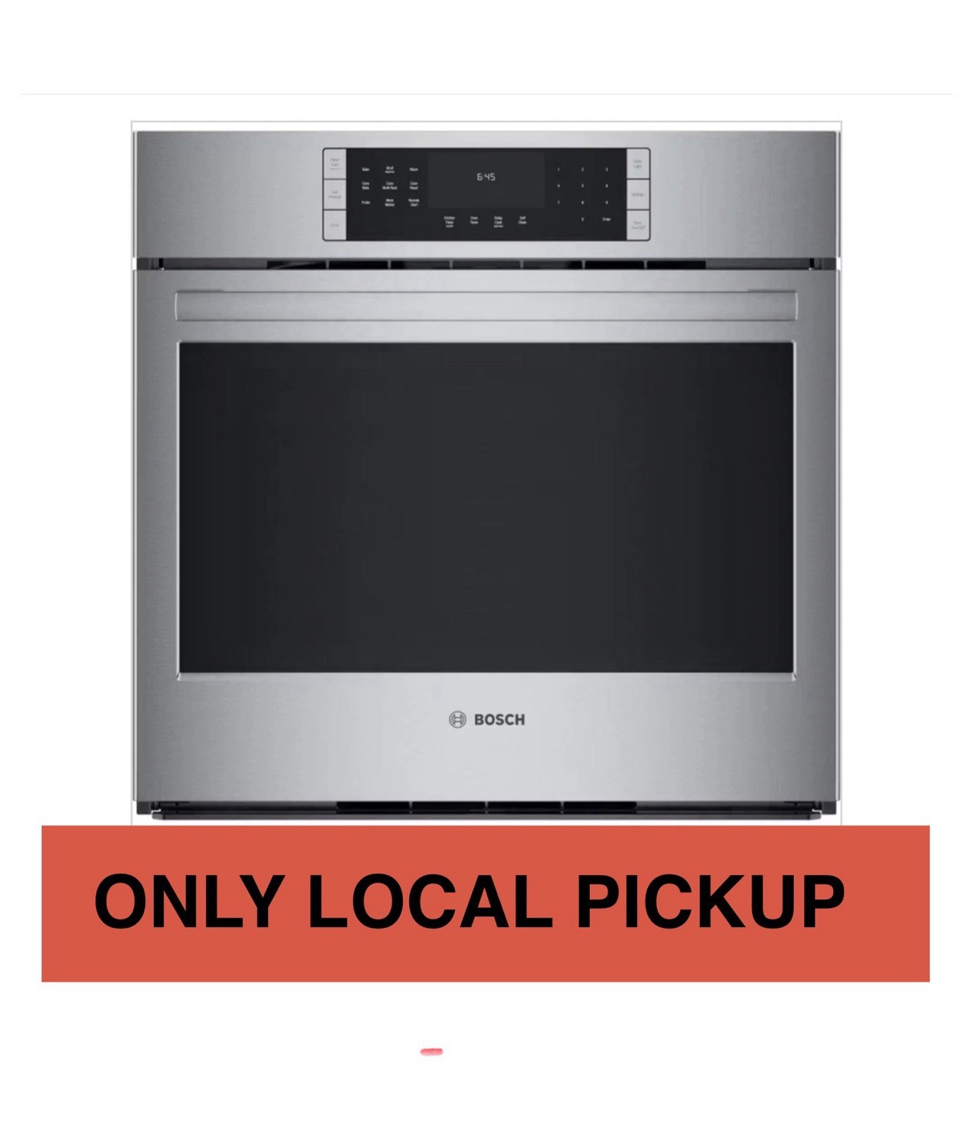 🎁 Bosch 800-HBL8453UC 30\'\' Smart Single Electric Wall Oven Stainless Steel🆕