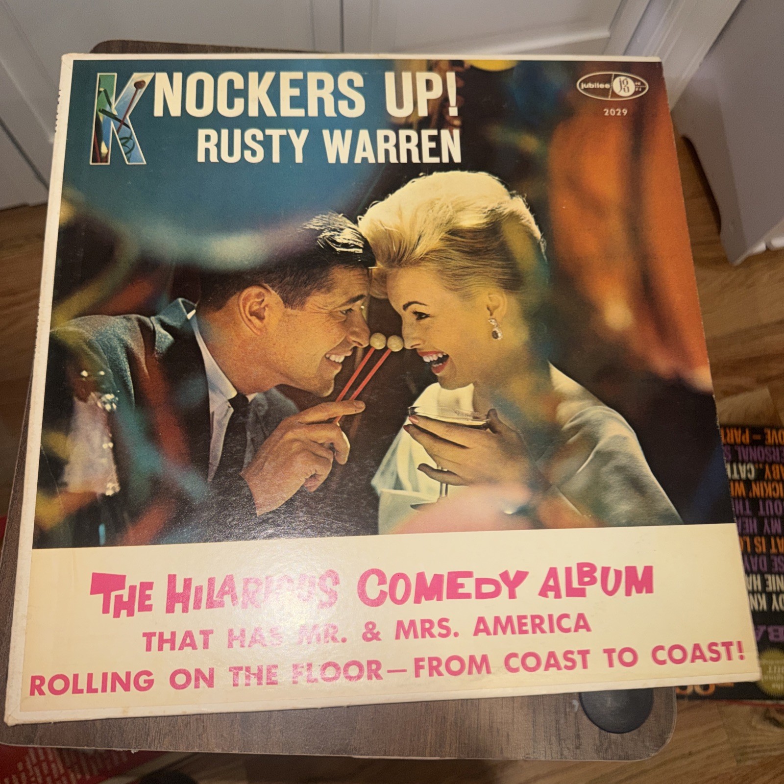 Knockers Up Rusty Warren The Hilarious Comedy Album Jubilee 2029 Vinyl Record Knockers Up Rusty Warren The Hilarious Comedy Album Jubilee 2029 Vinyl Record