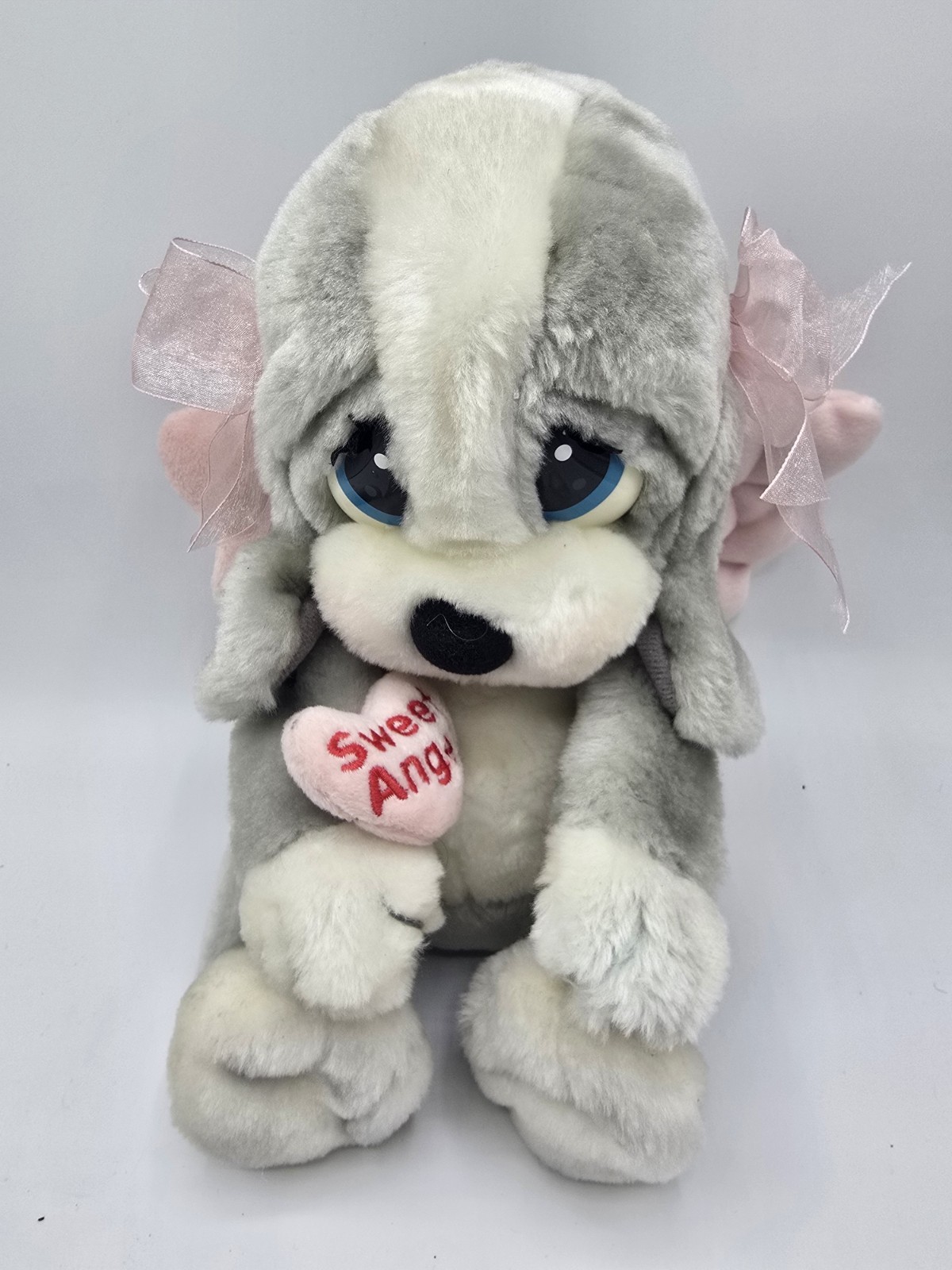 Sad Sam Honey Sweet Angel Bassett Hound Plush Stuffed Animal Toy 10\