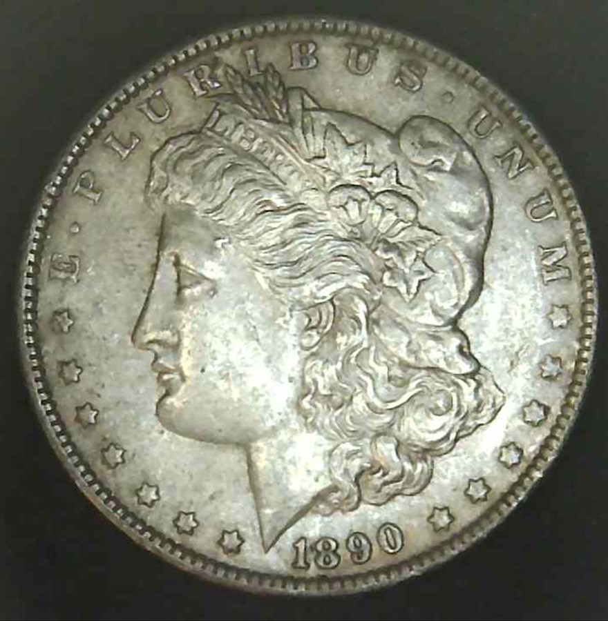 1890-P $1 Morgan Silver Dollar 90% Silver 29uctt0901