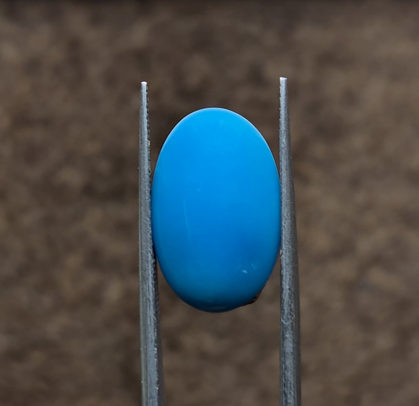 Natural Sleeping Beauty Turquoise Oval Shape Cabochon 7.55 Ct Loose Gemstone 