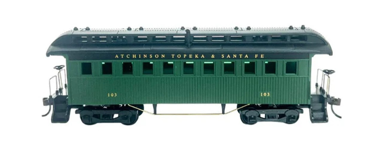Rock Island Hobby 032217 - Vintage 1860 Coach Atchison, Topeka and Santa Fe