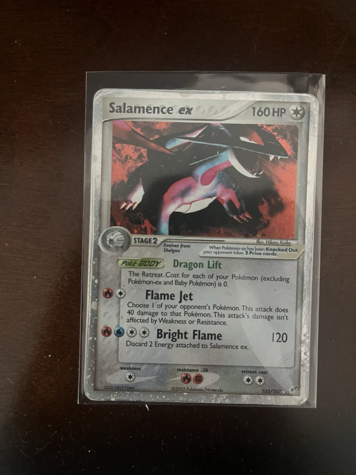 Really Bad Condition Salamence ex Really Bad Condition Salamence ex
