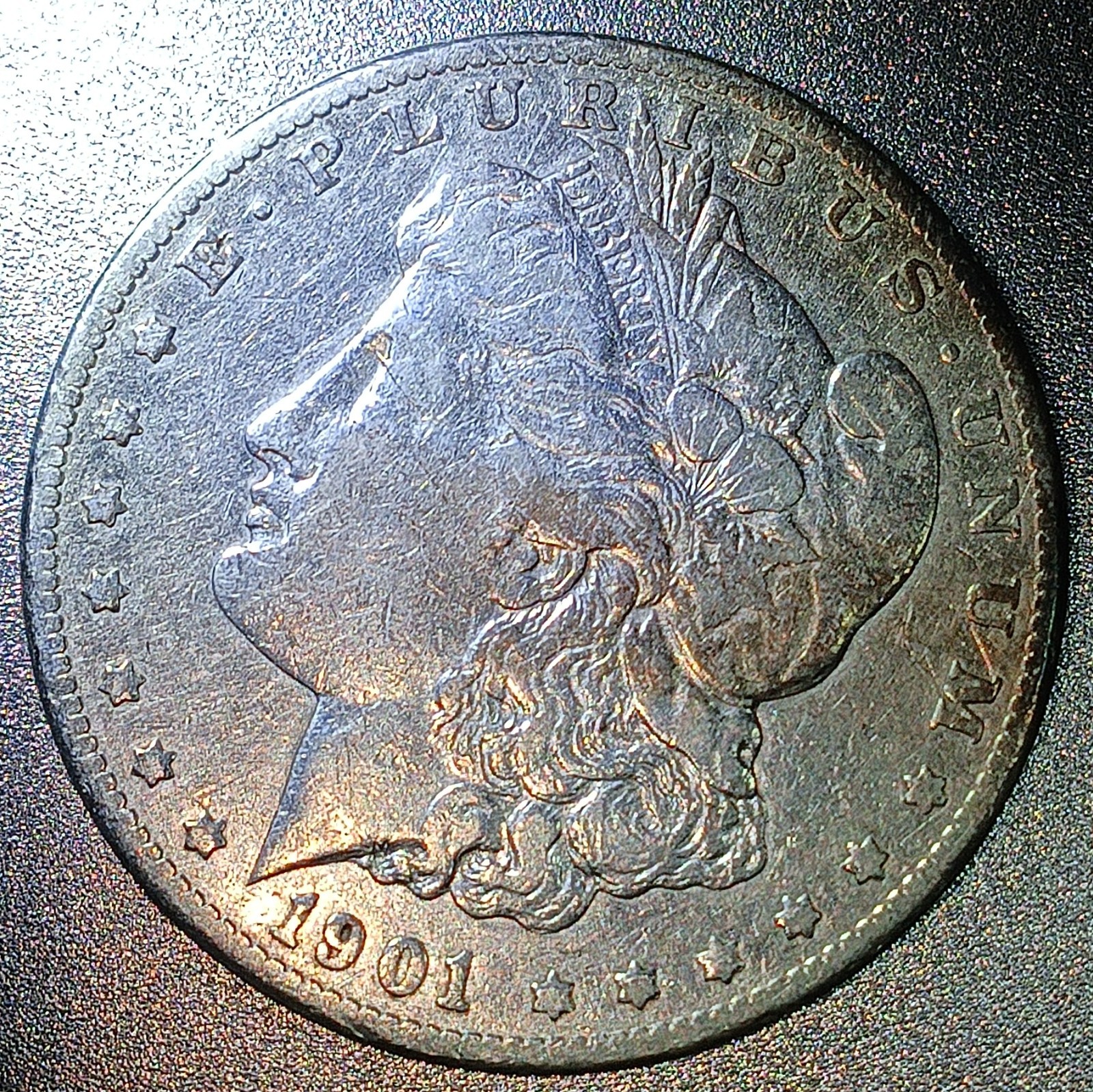*1901-O Morgan Silver Dollar AU Condition *1901-O Morgan Silver Dollar AU Condition
