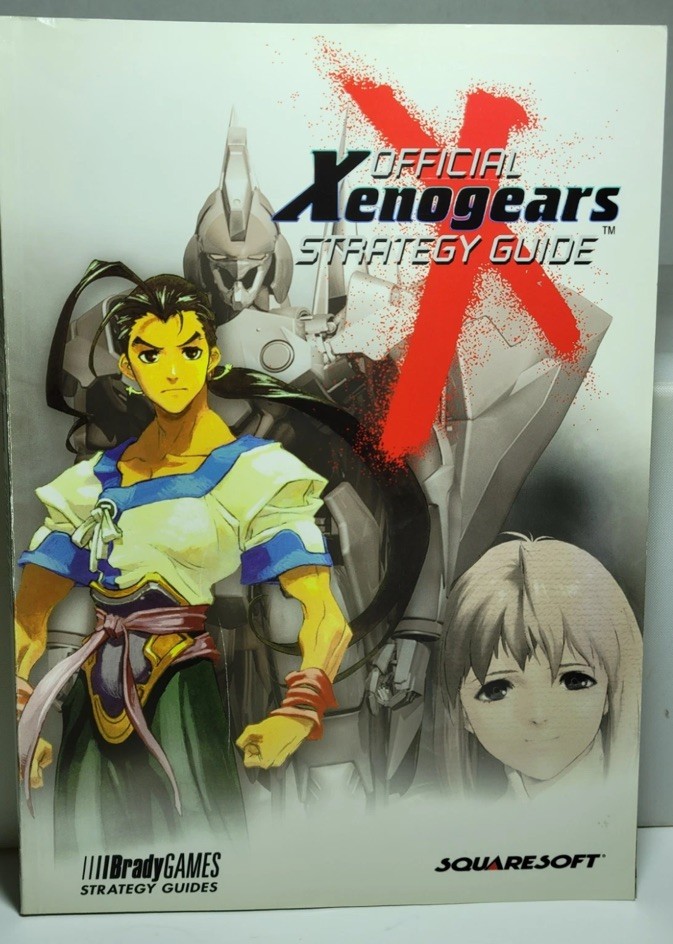 Xenogears Official Strategy Guide Brady Sony Playstation PSX Squaresoft Xenogears Official Strategy Guide Brady Sony Playstation PSX Squaresoft