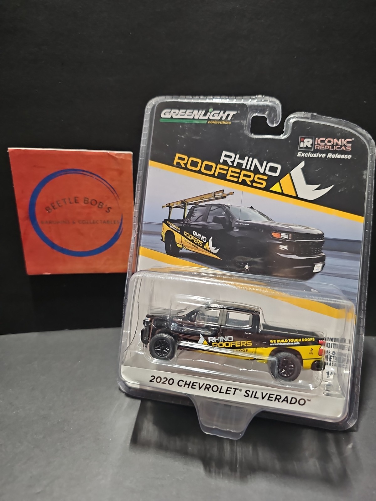 Greenlight Rhino Roofers 2020 Chevrolet Silverado Limited Edition 1:64 Diecast 