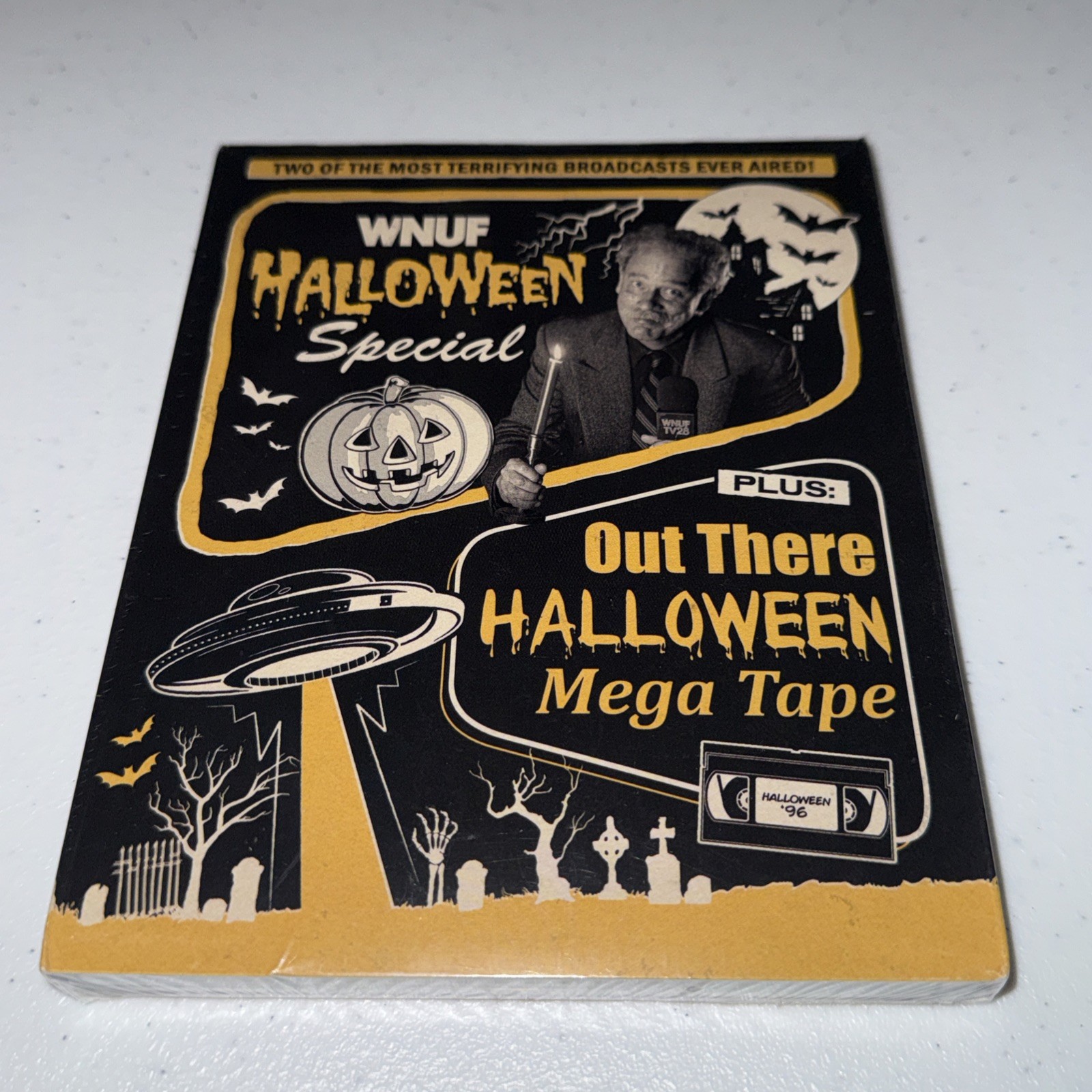 WNUF Halloween Special/ Out There Halloween Mega Tape (Blu-ray, 2025) NEW horror
