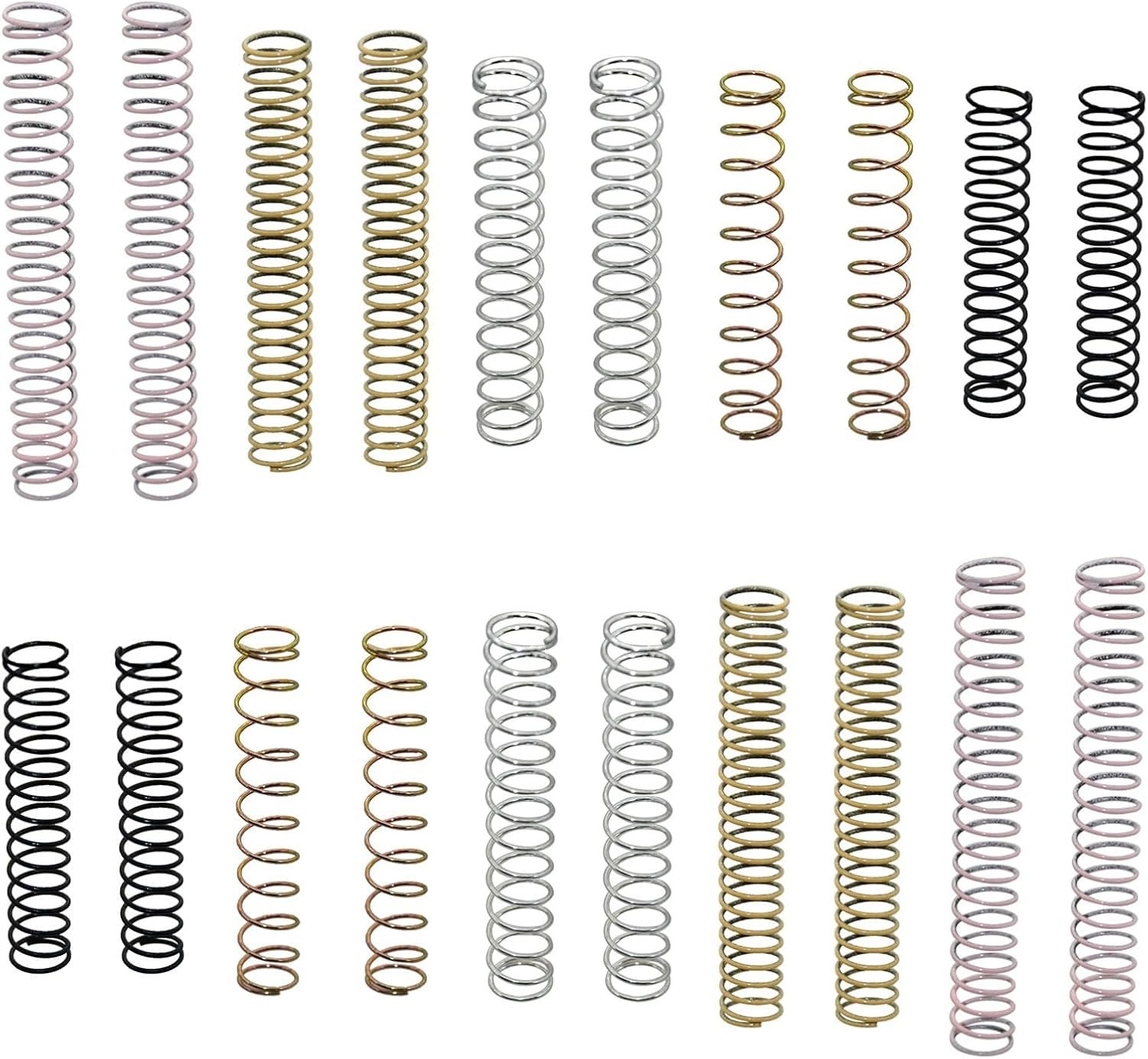 20 PCS Carburetor Step Up Springs, Five Lengths