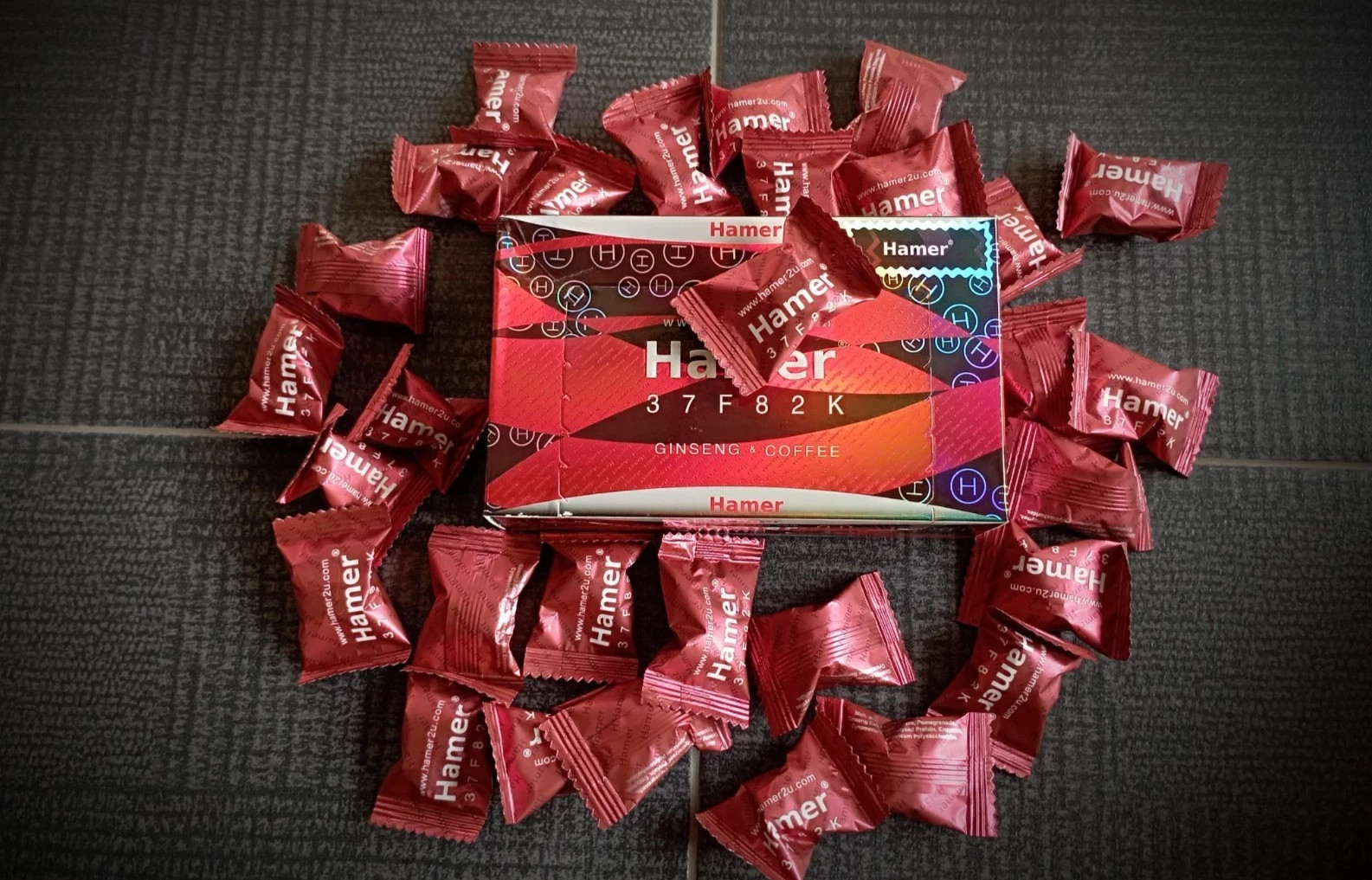 Hamer Coffee Gingseng Candy 1 Box 30pcs RARE EXCLUSIVE CANDY Hamer Coffee Gingseng Candy 1 Box 30pcs RARE EXCLUSIVE CANDY