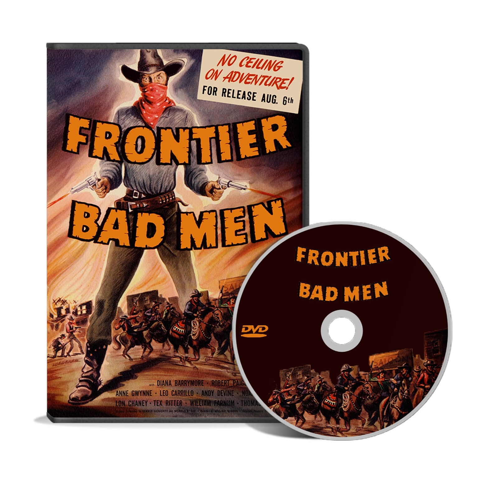 Frontier Badmen (1943) Western DVD