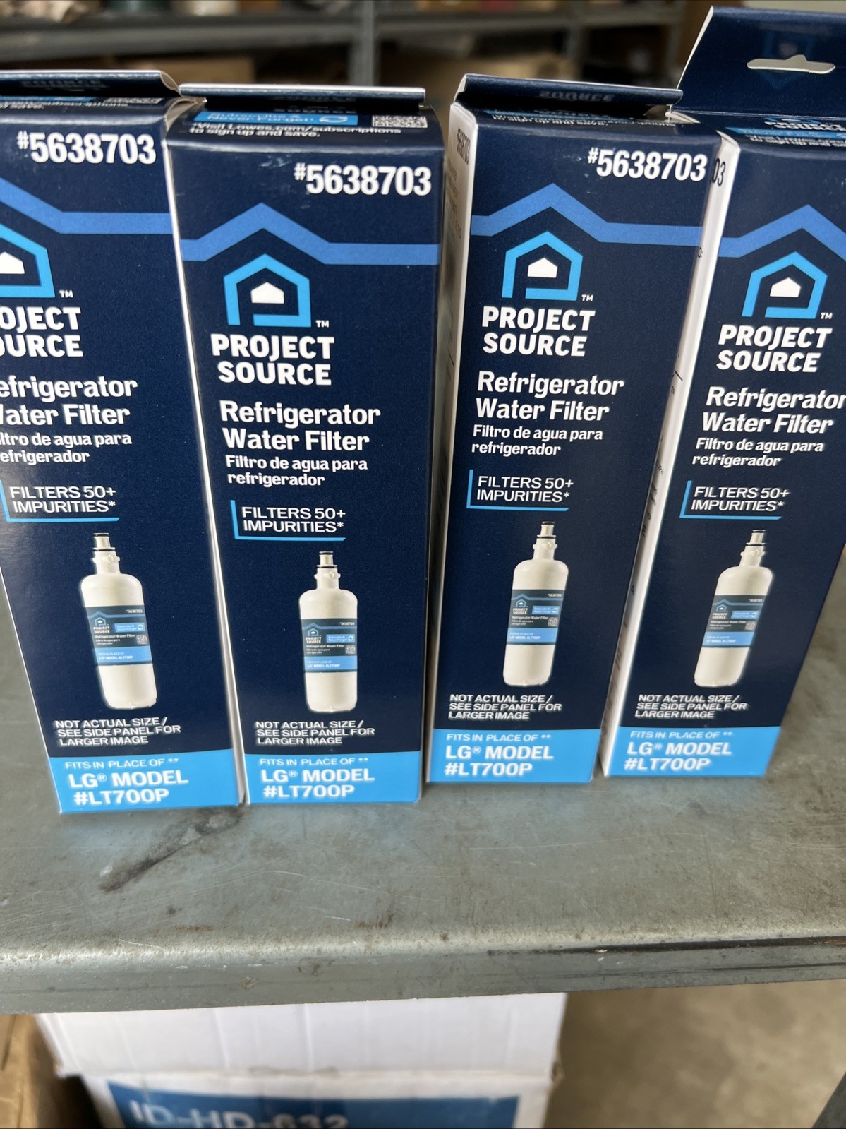 LT700P Project Source Refrigerator Water Filters For LG Brand. 4 Filters LT700P Project Source Refrigerator Water Filters For LG Brand. 4 Filters