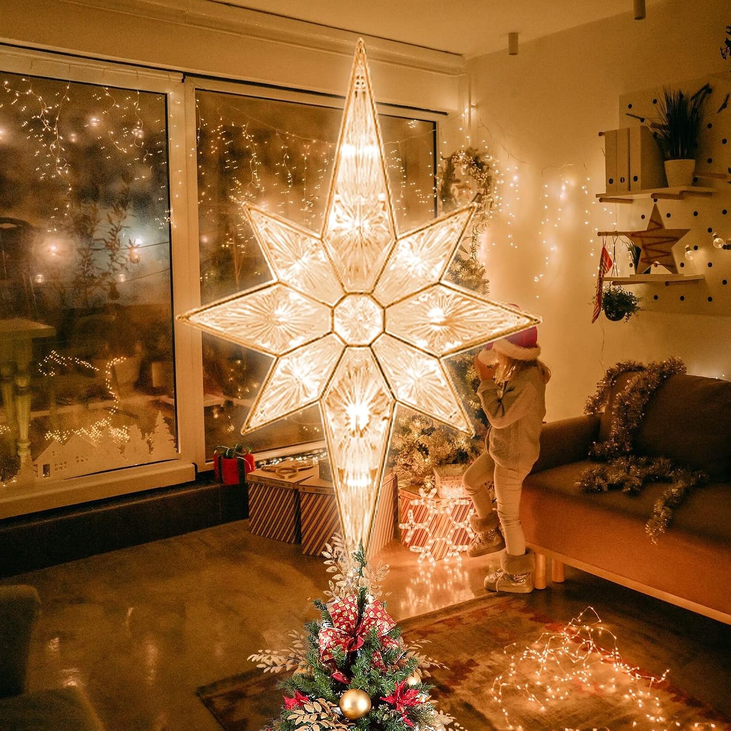 Bethlehem Star Warm White, 12\
