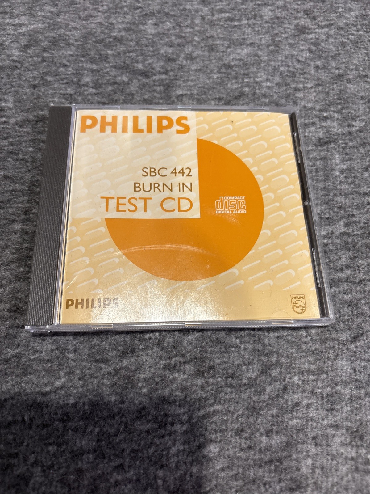 Philips SBC Test CD /Test Disc RARE Hard To Find Philips SBC Test CD /Test Disc RARE Hard To Find