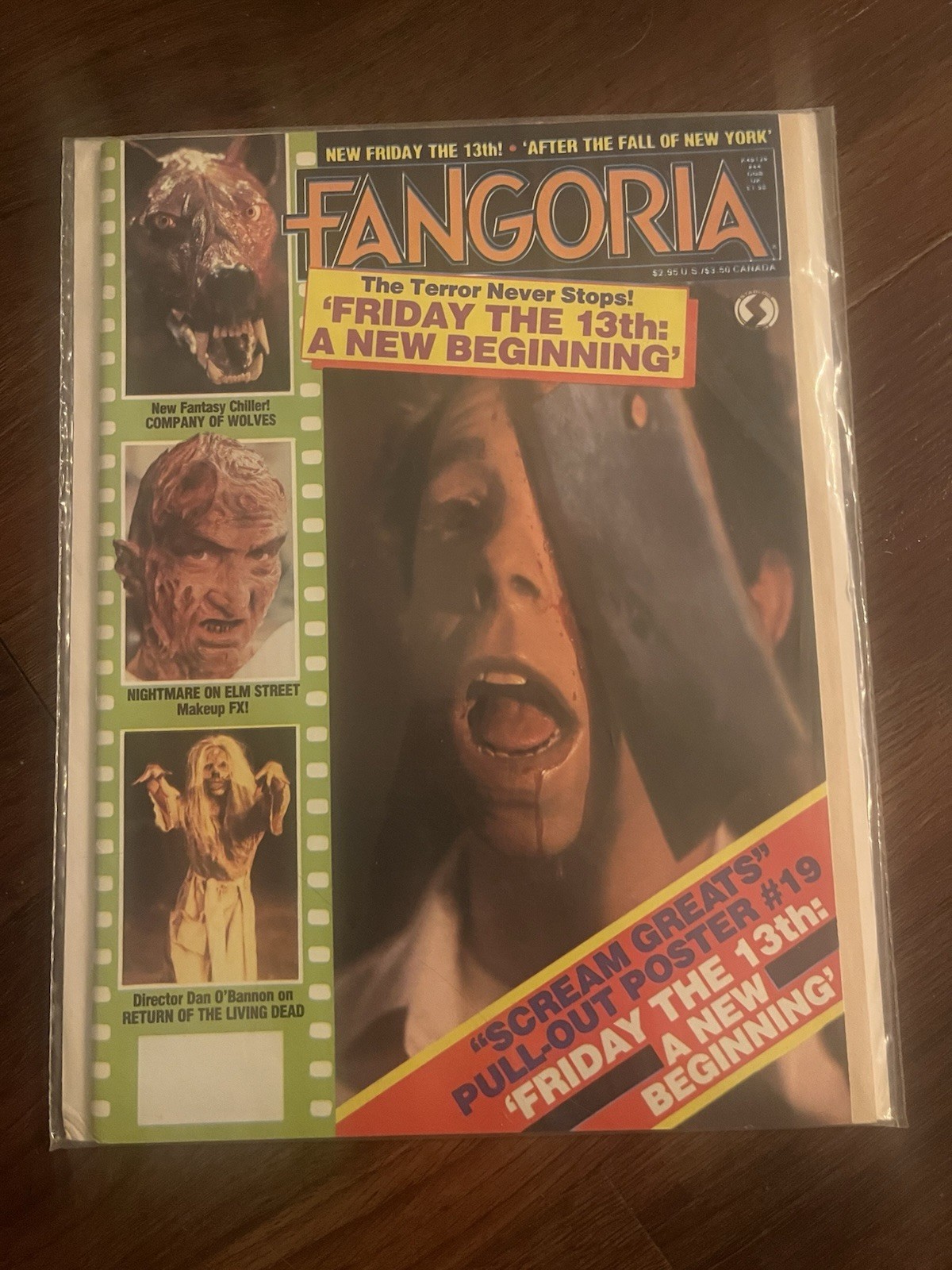 1985 Fangoria Magazine # 44 Friday The 13th Nightmare On Elm Street
