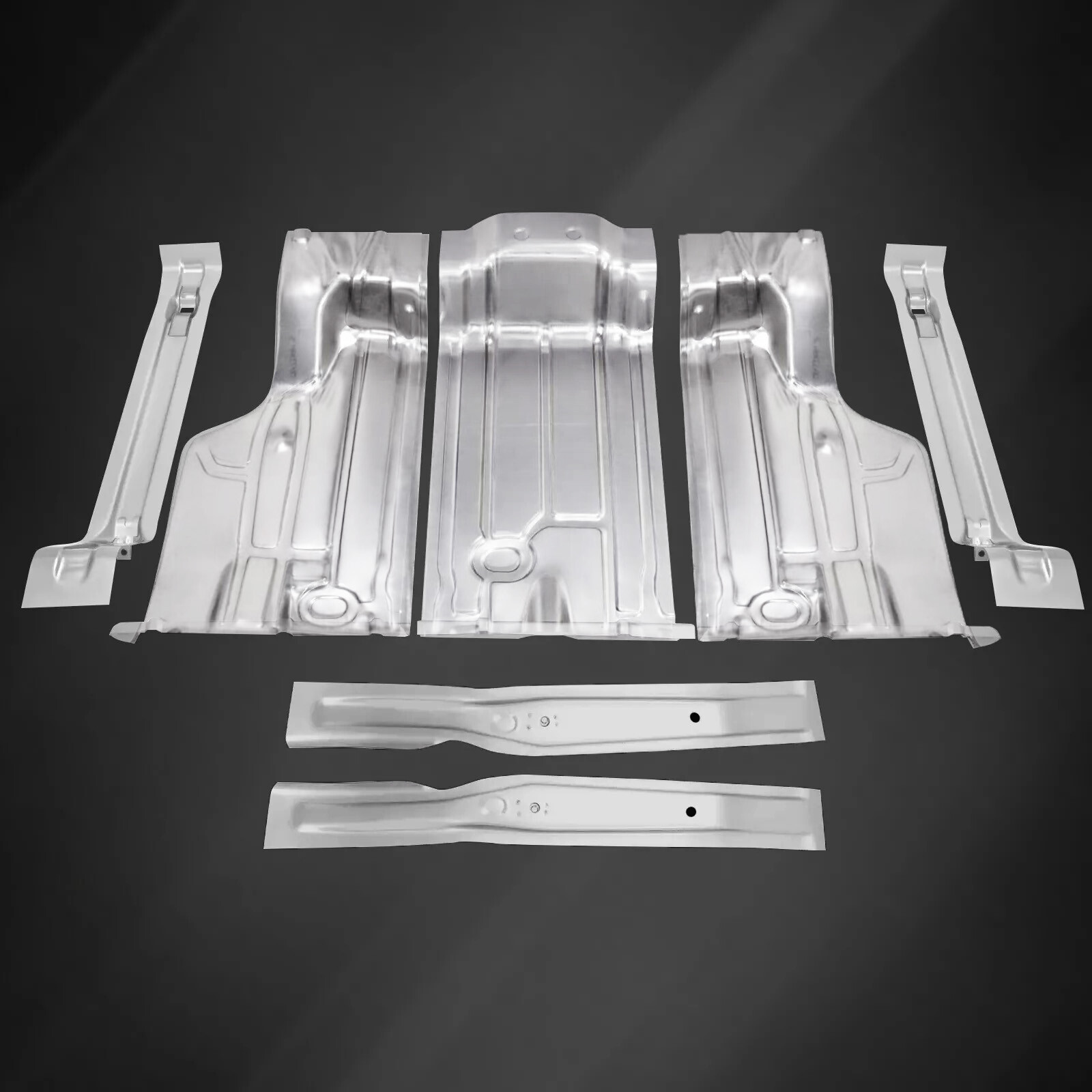 For Chevelle GTO Skylark Cutlass 1968-1972 Rear Trunk Floor Pan 7pcs Panel Kit
