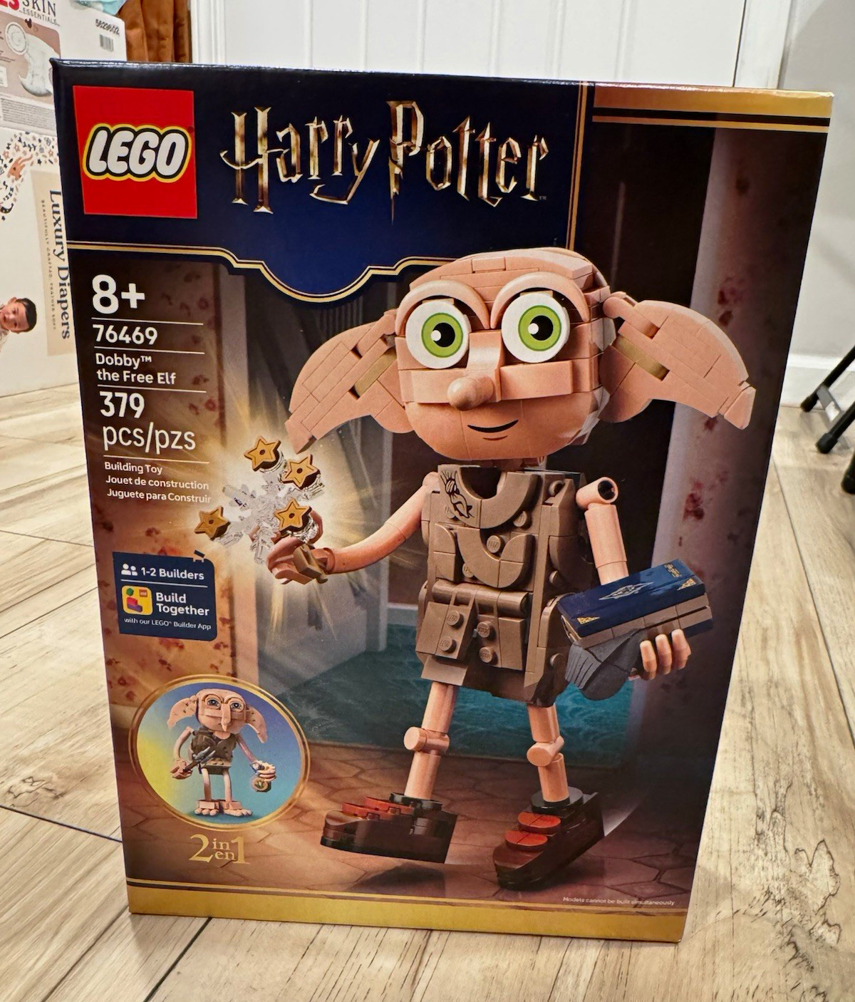 LEGO Harry Potter Dobby the House-Elf Set 76469 379pcs Age 8+ Dobby