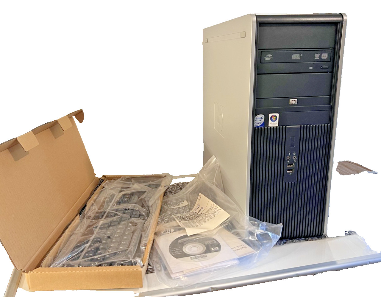 New Open Box HP Compaq dc7900 Core 2 Quad Q8200 3GB DDR2 80GB SATA Win Vista New Open Box HP Compaq dc7900 Core 2 Quad Q8200 3GB DDR2 80GB SATA Win Vista