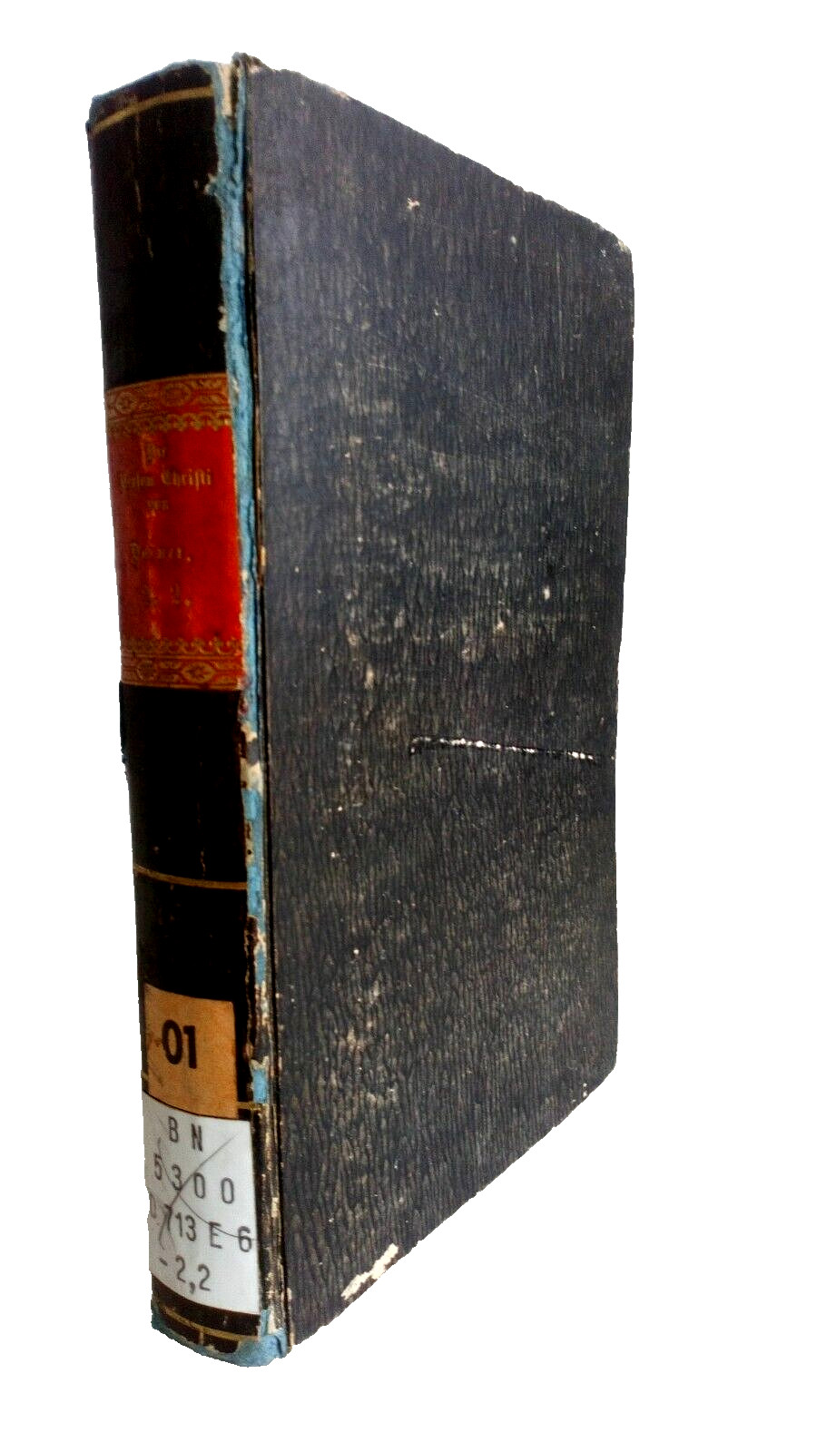 📕 J.A. Dorner: DEVELOPMENT HISTORY OF THE DOCTRINE OF THE PERSON OF CHRIST. 1856 Berlin