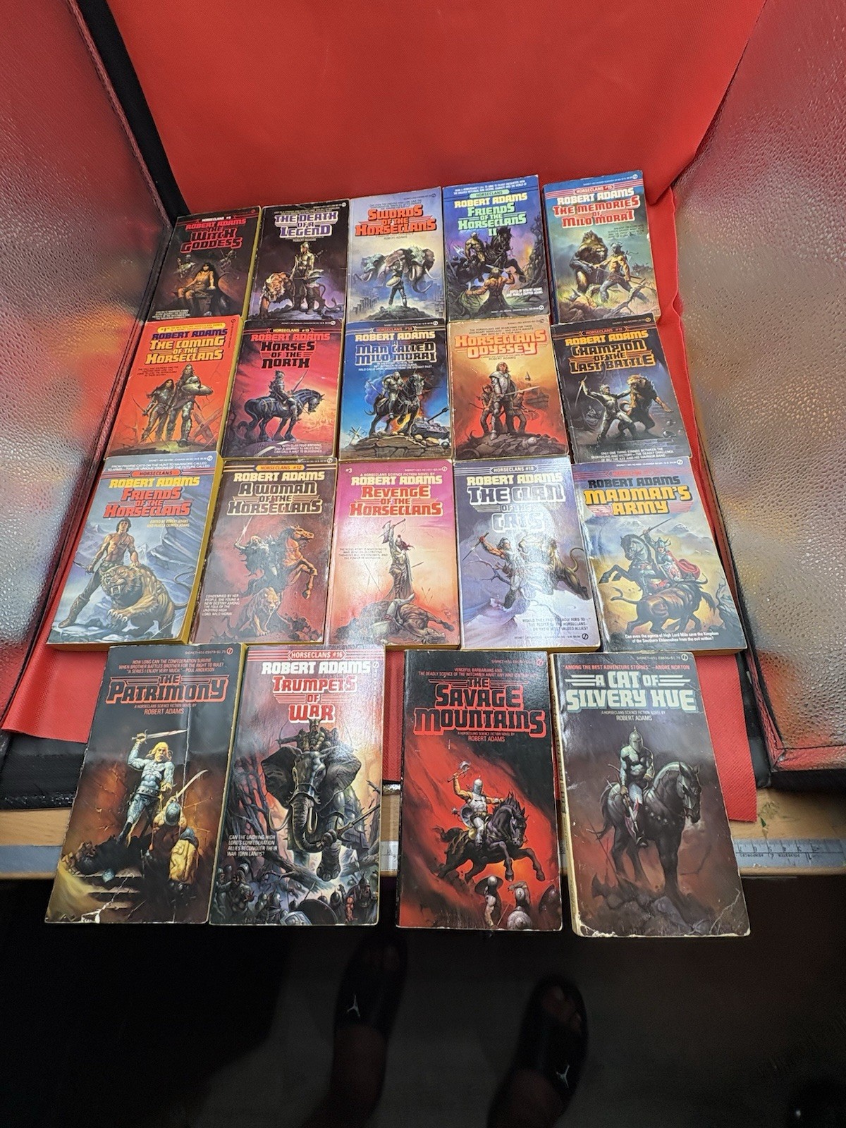 Robert Adams Horseclans/misc. series 19 Paperback Lot Post-Apocalyptic Fantasy Robert Adams Horseclans/misc. series 19 Paperback Lot Post-Apocalyptic Fantasy