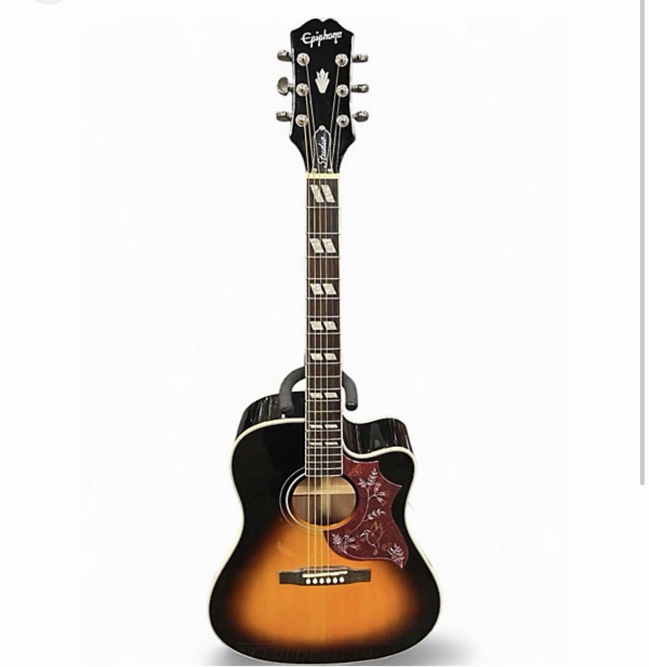 Epiphone Hummingbird Studio Ec Acoustic-electric Guitar Vintage sunburst NEW