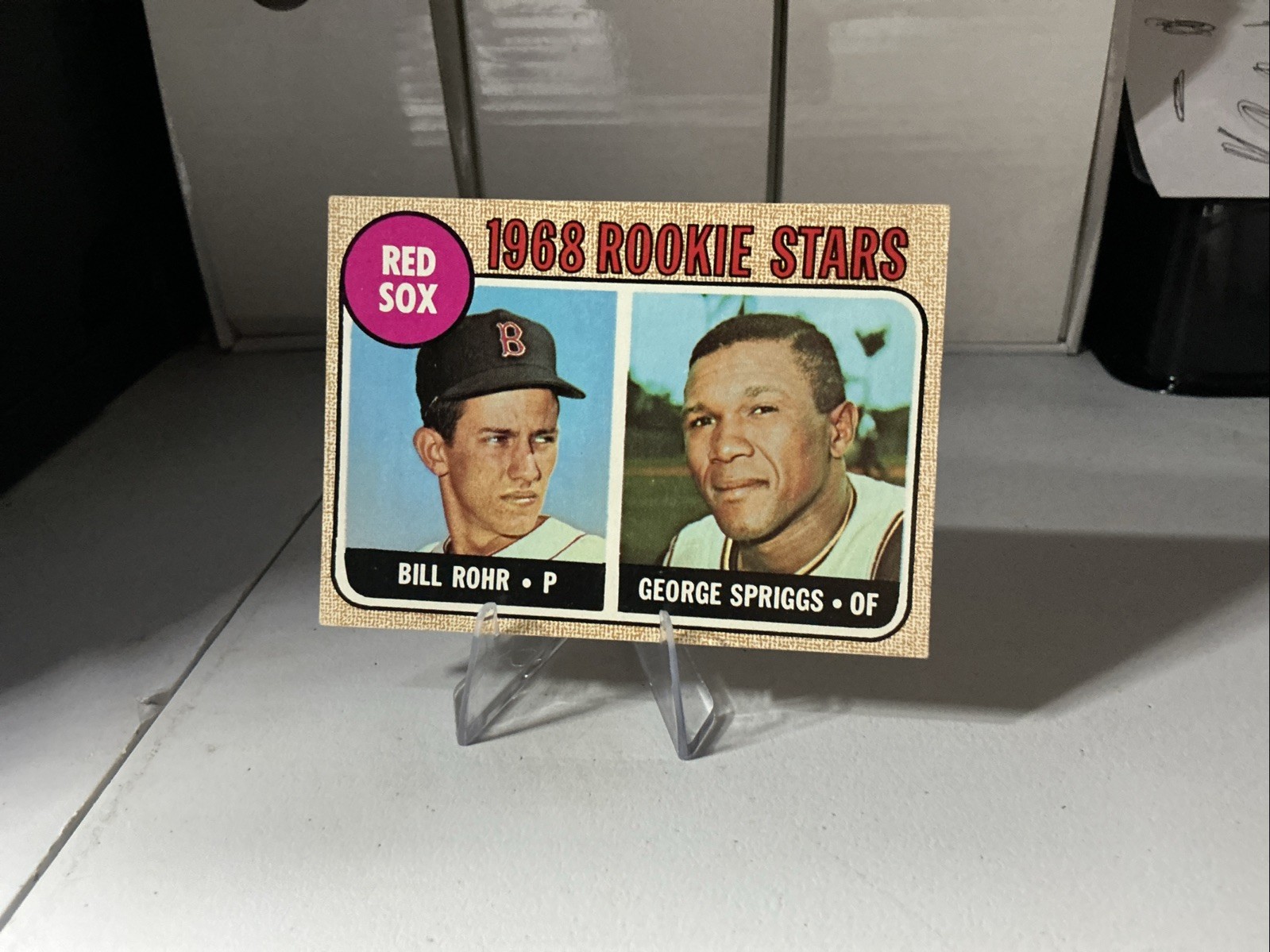1968 Topps - 1968 Rookie Stars George Spriggs, Billy Rohr #314 1968 Topps - 1968 Rookie Stars George Spriggs, Billy Rohr #314