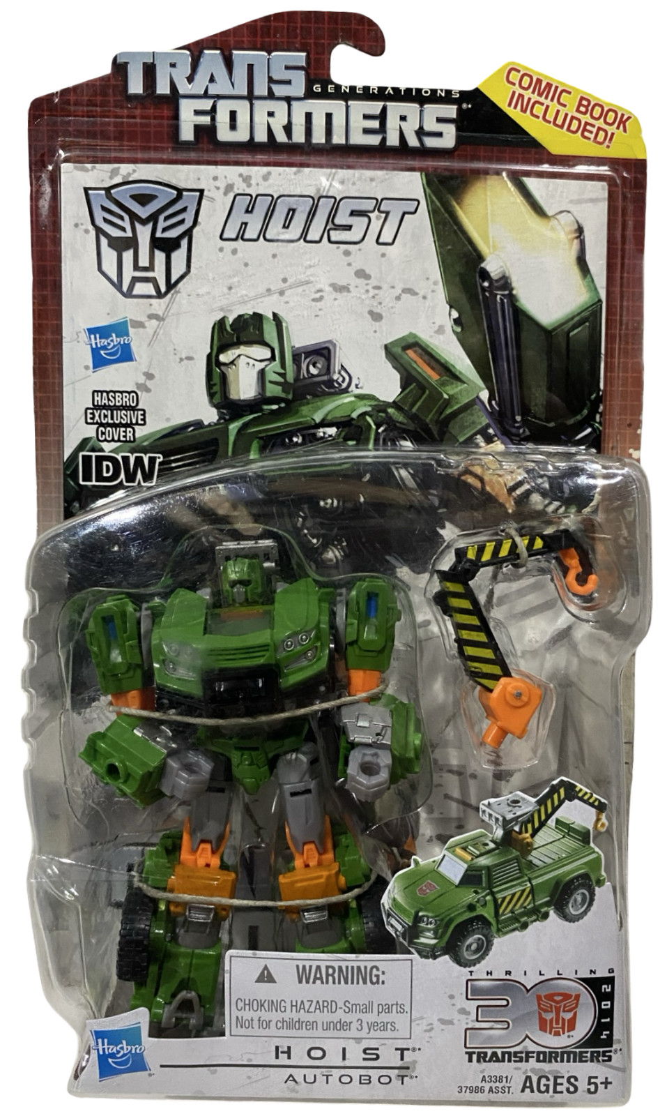 Transformers Generations Hoist Thrilling 30 Deluxe Class Action Figure NEW 2013 Transformers Generations Hoist Thrilling 30 Deluxe Class Action Figure NEW 2013