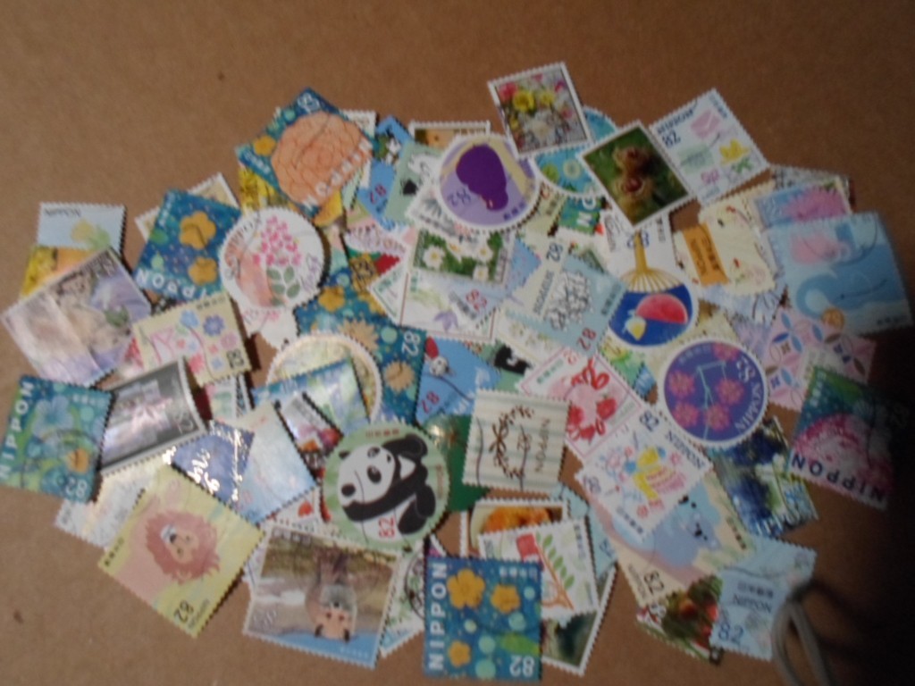 Collection lot 100 different recent stamps of Japan - all 2018 year Collection lot 100 different recent stamps of Japan - all 2018 year
