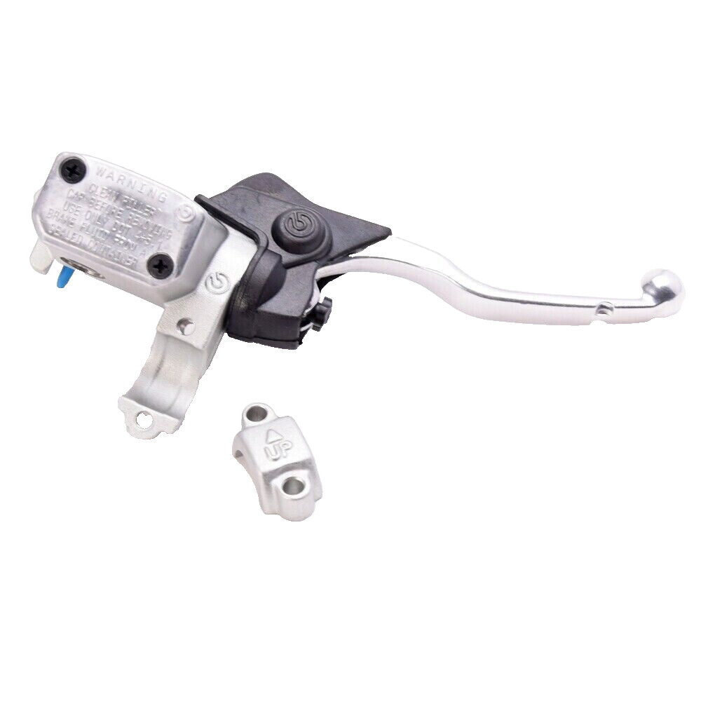 Brembo Axial Brake Pump Ant PS9MM Body/Lever Silver With Integrated Reservoir