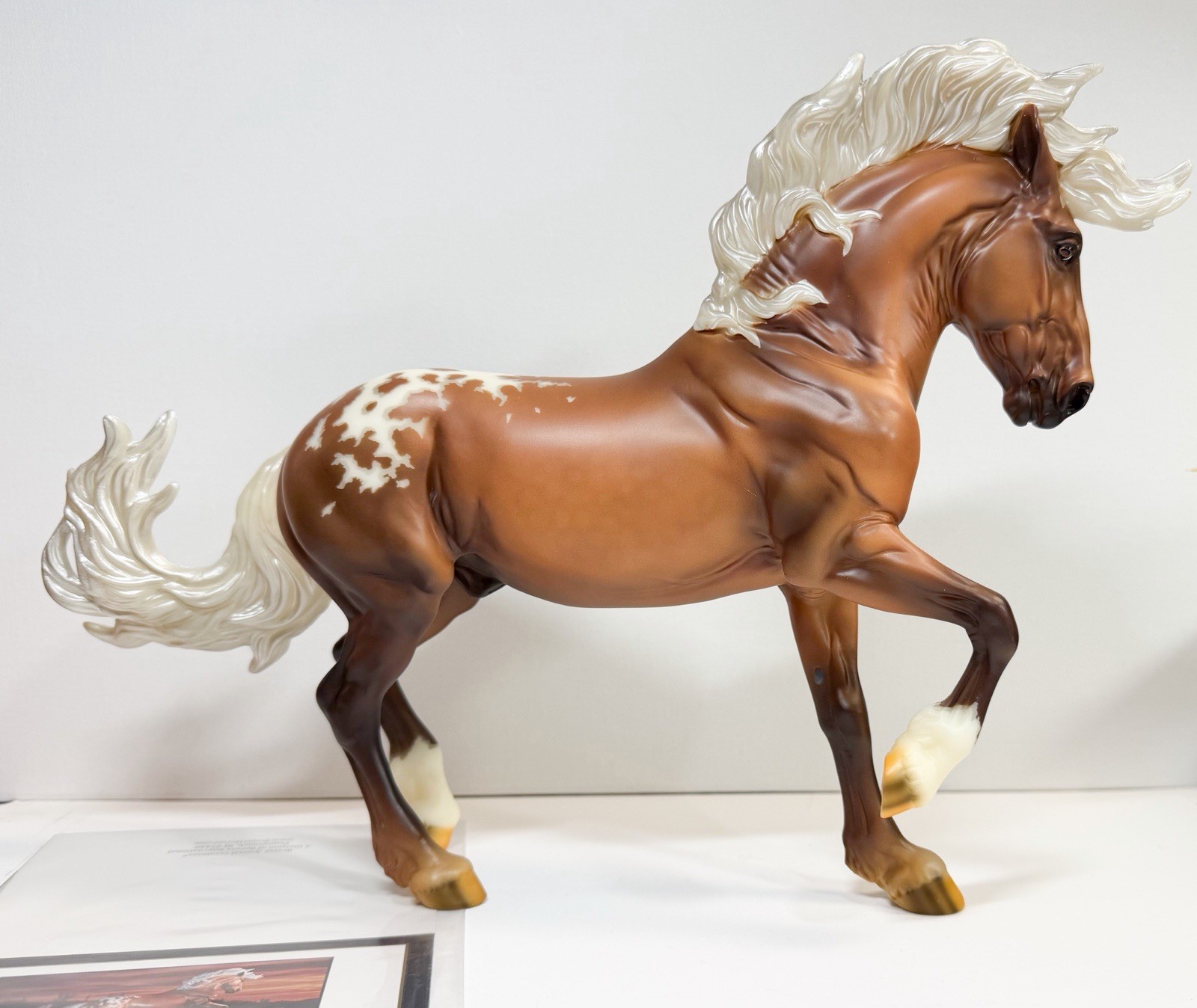 Breyer Fireheart Premier Club 2021 Model Horse with COA Box and Bag Breyer Fireheart Premier Club 2021 Model Horse with COA Box and Bag