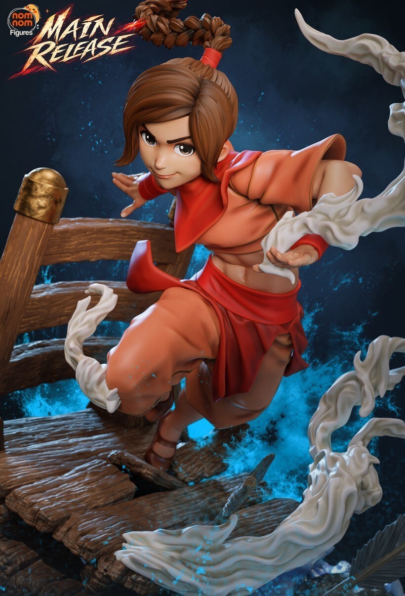 1:8 Ty Lee Avatar Fan Art UNPAINTED High Quality Garage Kit