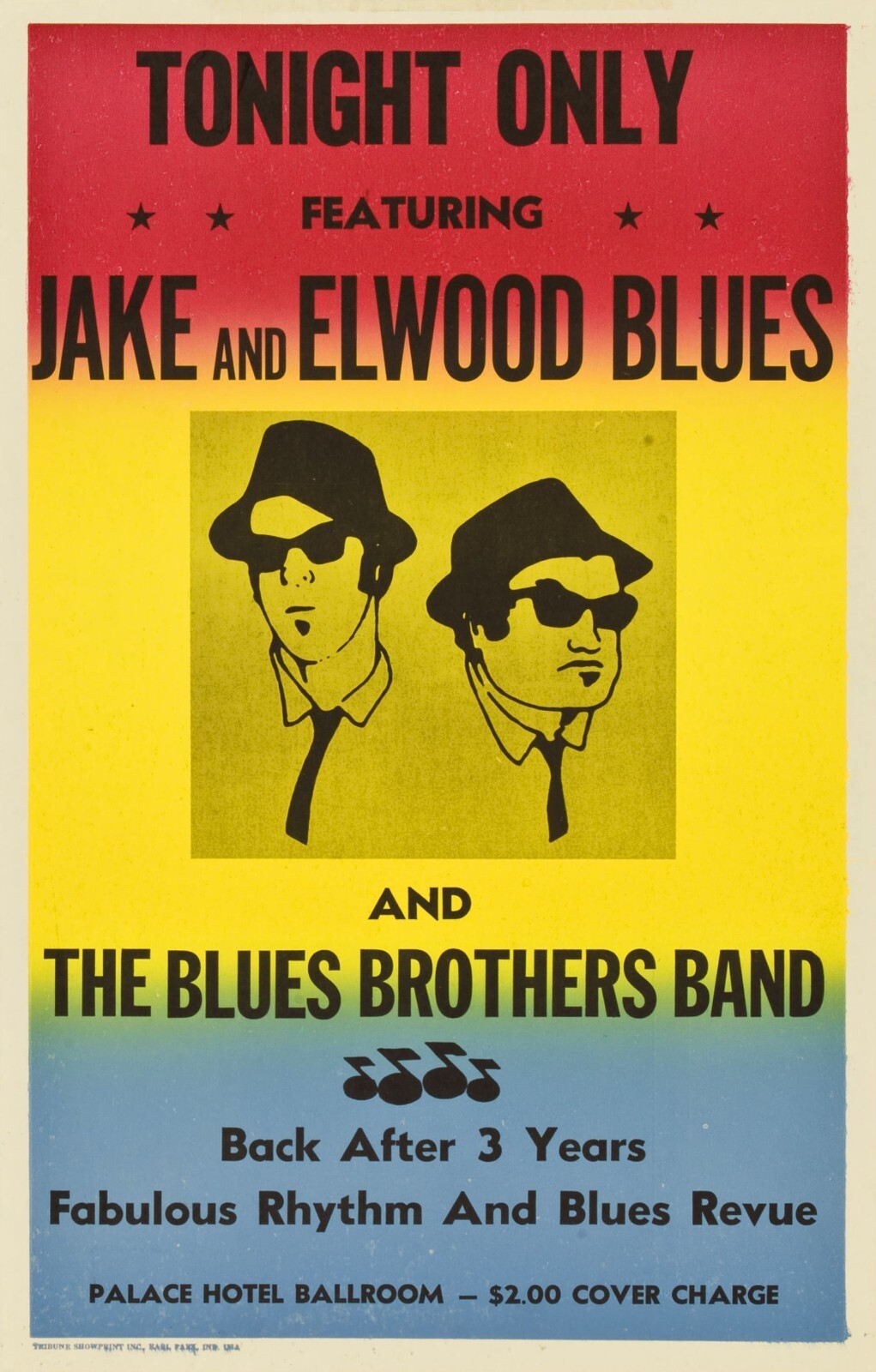 1980 The Blues Brothers Movie Poster 11X17 John Belushi Dan Akroyd 🚓🚨🍿 1980 The Blues Brothers Movie Poster 11X17 John Belushi Dan Akroyd 🚓🚨🍿