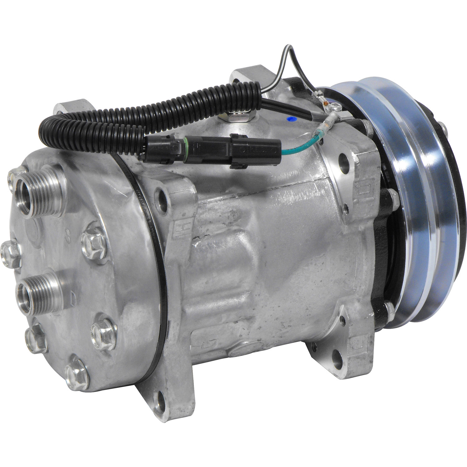 RYC Remanufactured AC Compressor Replaces Sanden 4709, 8227