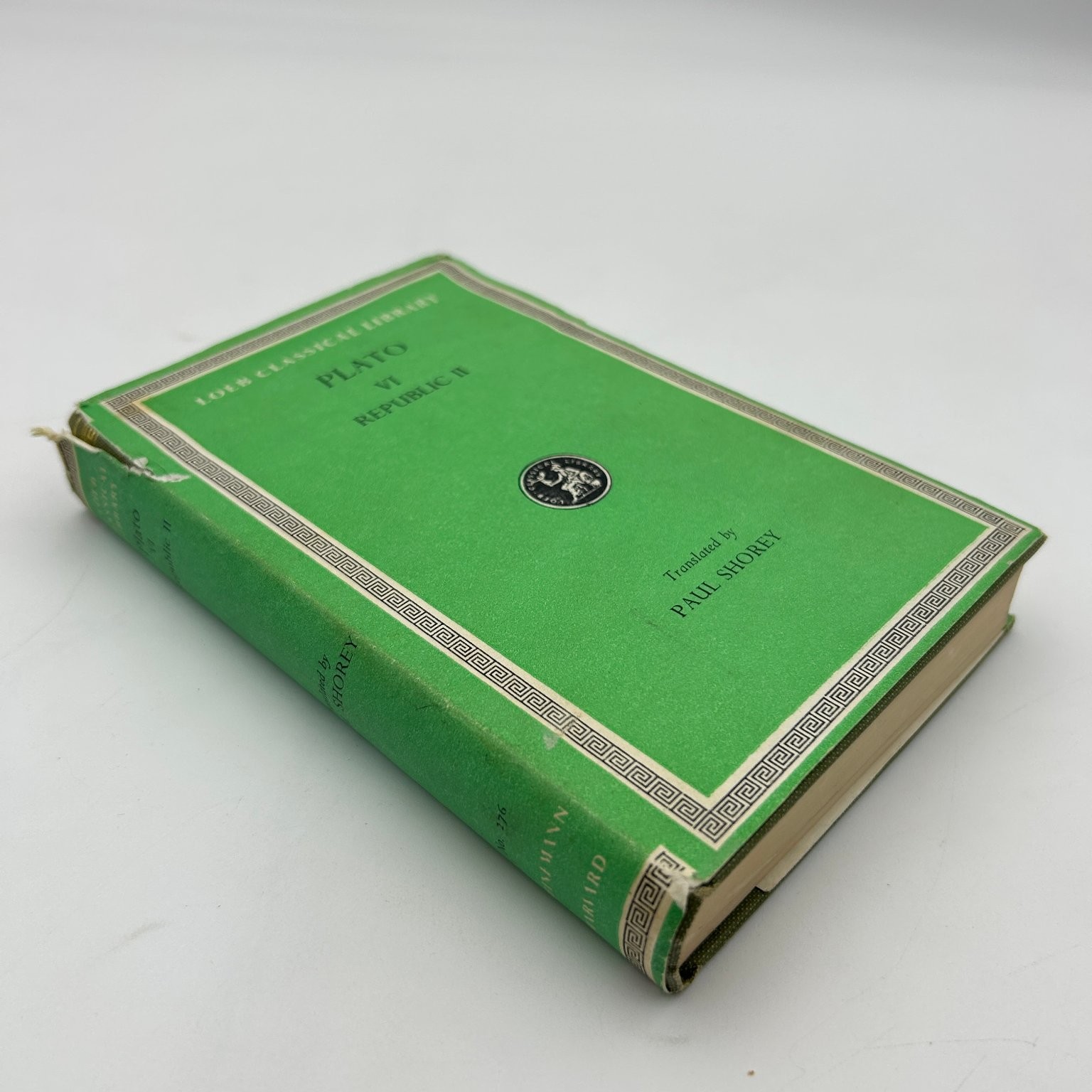 Plato The Republic II Shorey 1970 Loeb Classical Library Philosophy Greek Plato The Republic II Shorey 1970 Loeb Classical Library Philosophy Greek