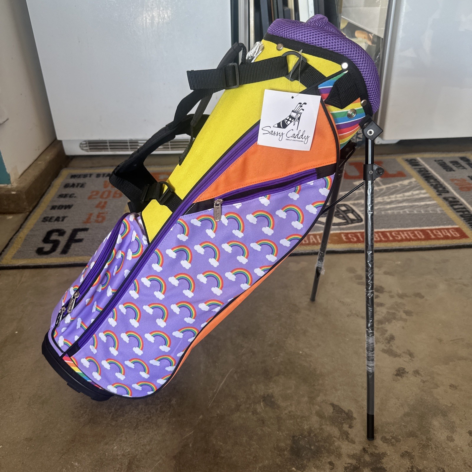 Sassy Caddy Girls Kids Golf Bag Brand New