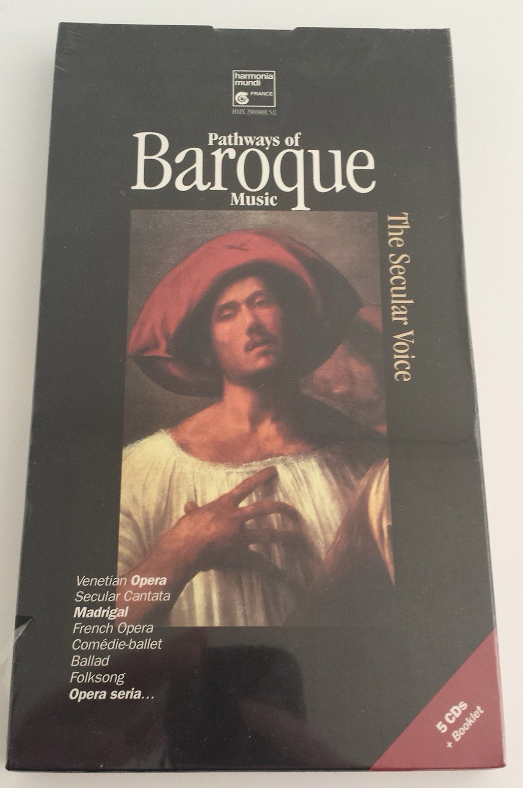 Harmonia Mundi France Pathways of Baroque Music: The Secular Voice CD Box Set Harmonia Mundi France Pathways of Baroque Music: The Secular Voice CD Box Set