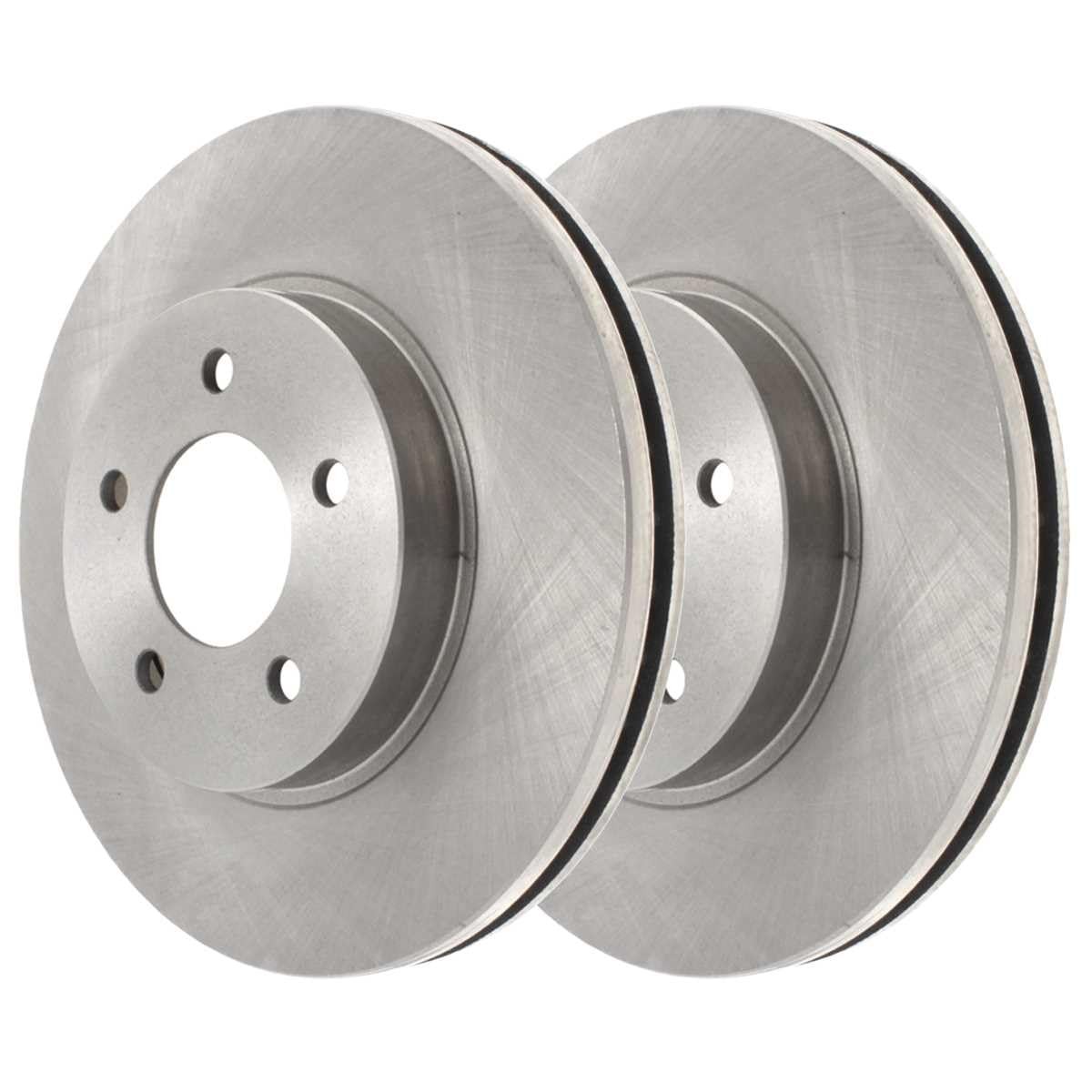 2pcs Front Drilled Slotted Brake Rotors for Pontiac for Olds for Chevy for Buick