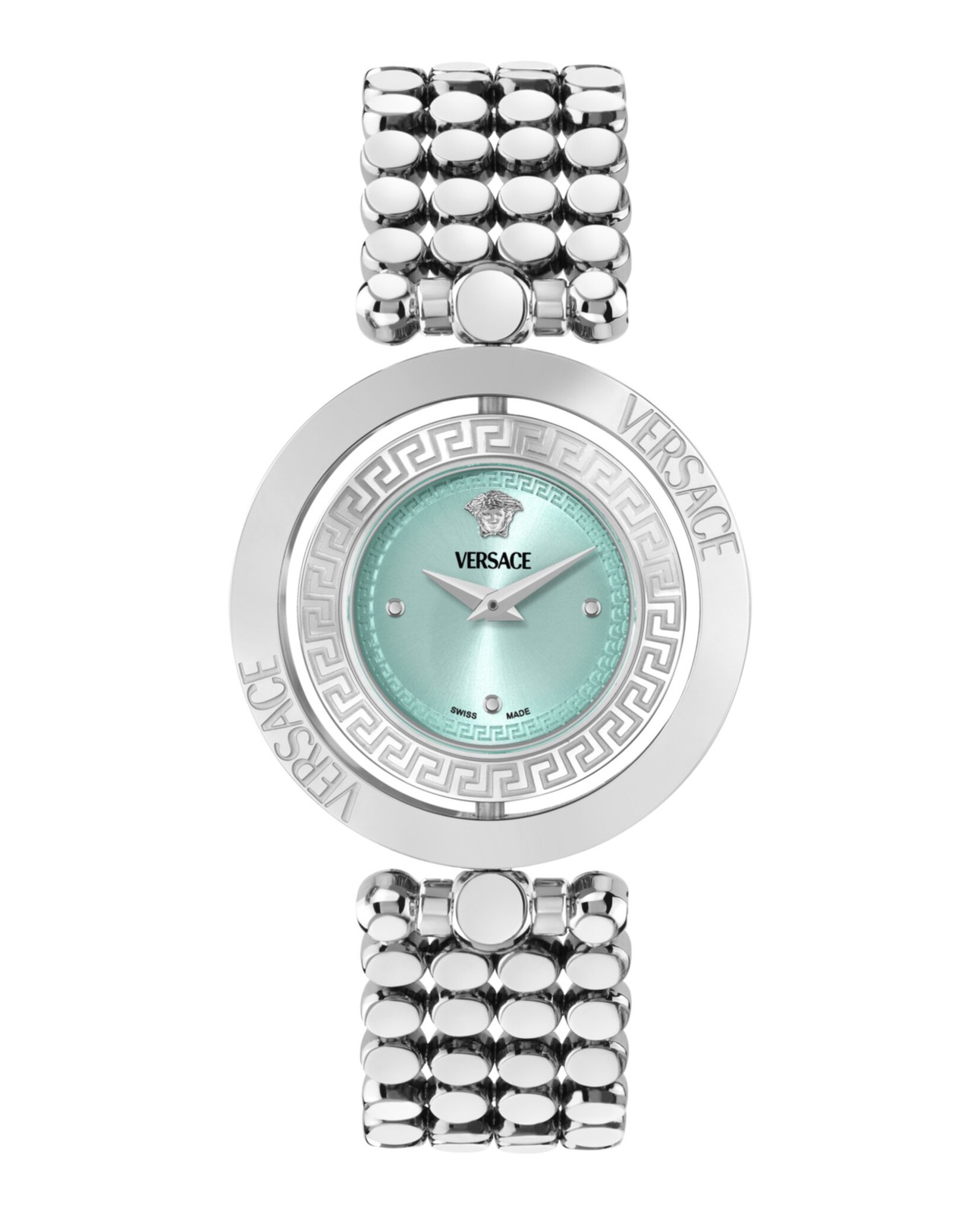 Versace Eon Jewel Women’s Watch, Swiss Made Luxury Designer Watch with Light