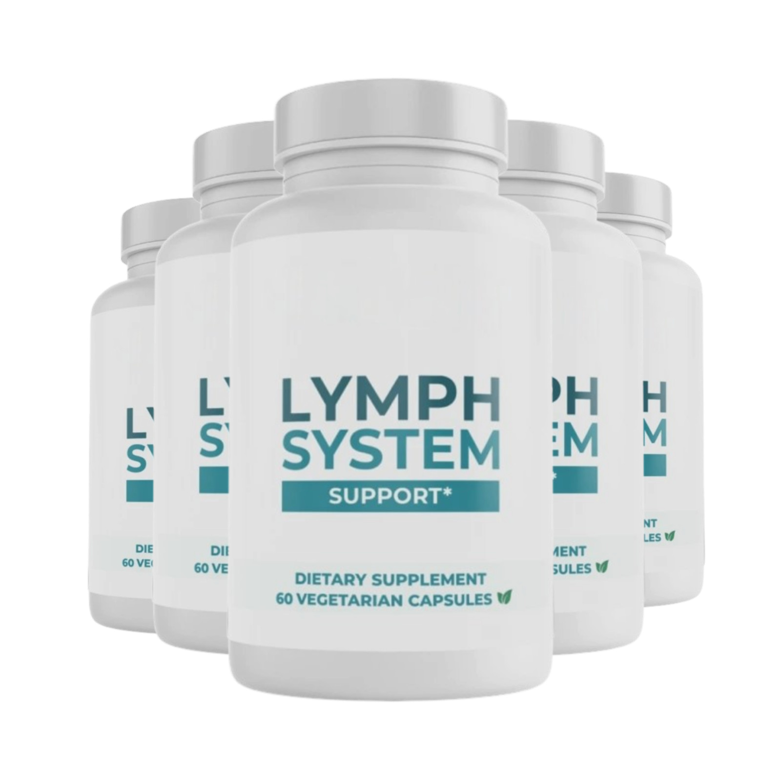 5-Pack Lymph System Support Capsules, Supports Healthy Lymph System-300 Capsule 5-Pack Lymph System Support Capsules, Supports Healthy Lymph System-300 Capsule