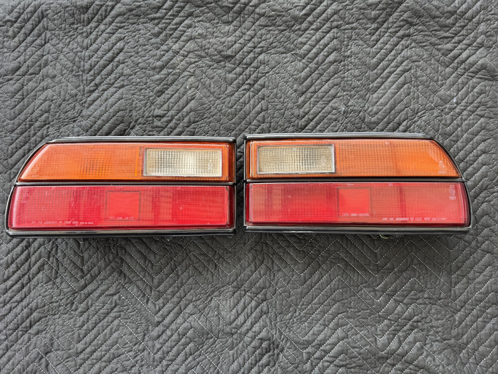 Nissan Datsun 280ZX Tail Lights OEM Left and Right 1979-1981 Nissan Datsun 280ZX Tail Lights OEM Left and Right 1979-1981