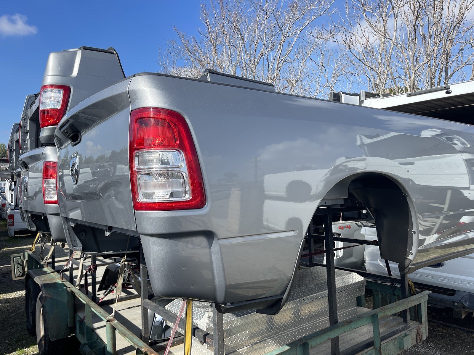 2019-25 DODGE RAM 8’ Long Bed , Single wheel, BILLET SILVER PSC , New Takeoff 2019-25 DODGE RAM 8’ Long Bed , Single wheel, BILLET SILVER PSC , New Takeoff