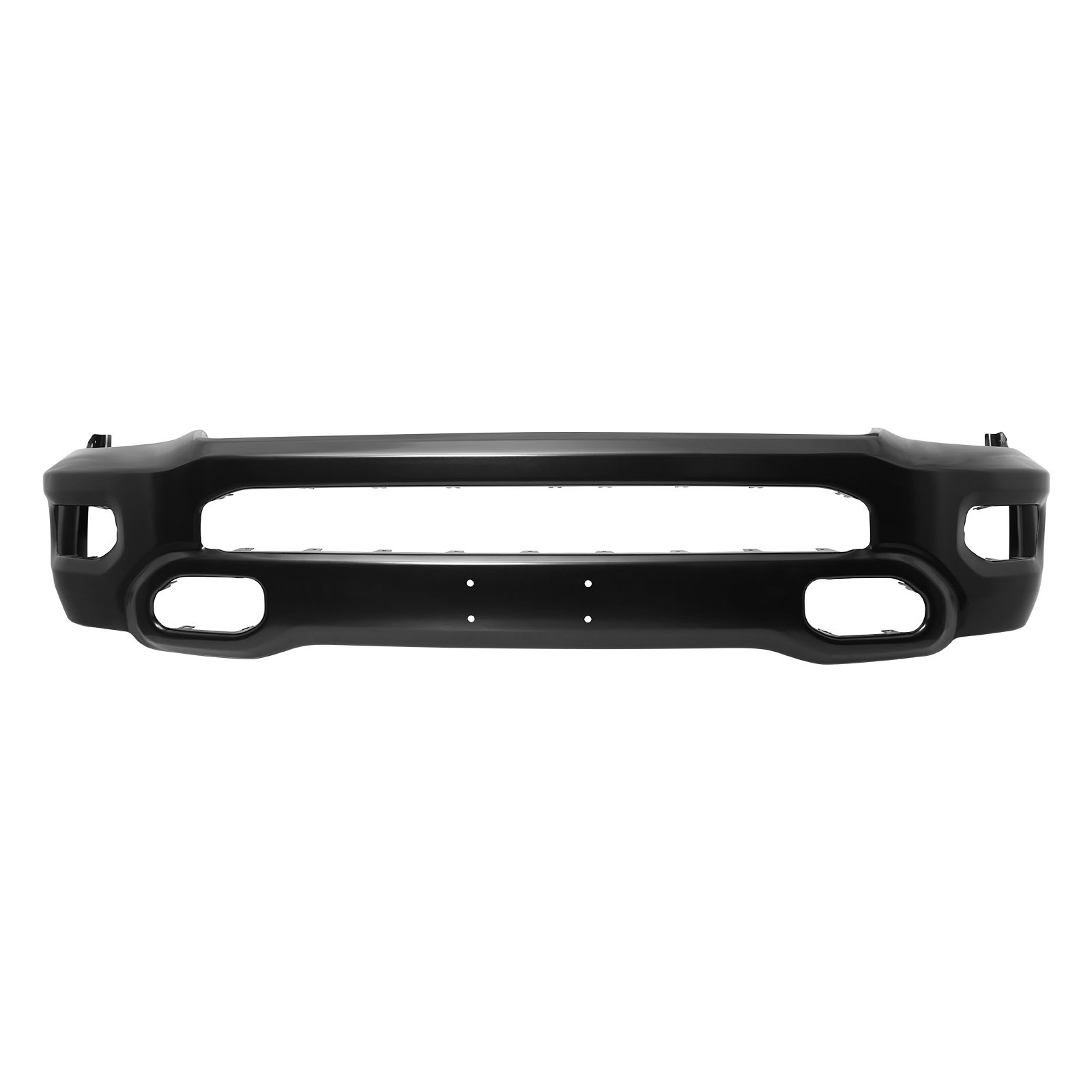 Black Front Bumper Face Bar Fit For 2019 2020 2021 2022 2023 2024 Dodge Ram 1500
