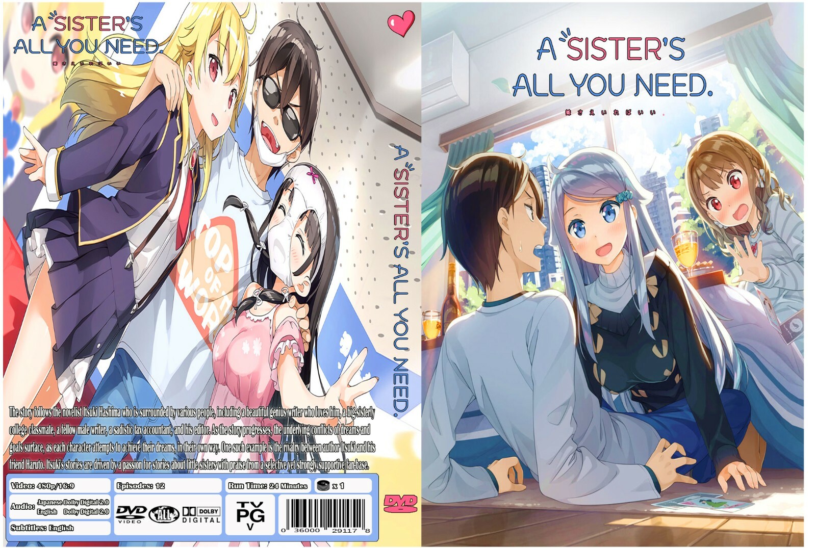 A Sister's All You Need Episodes 12 Dual Audio English/Japanese with English Sub A Sister's All You Need Episodes 12 Dual Audio English/Japanese with English Sub