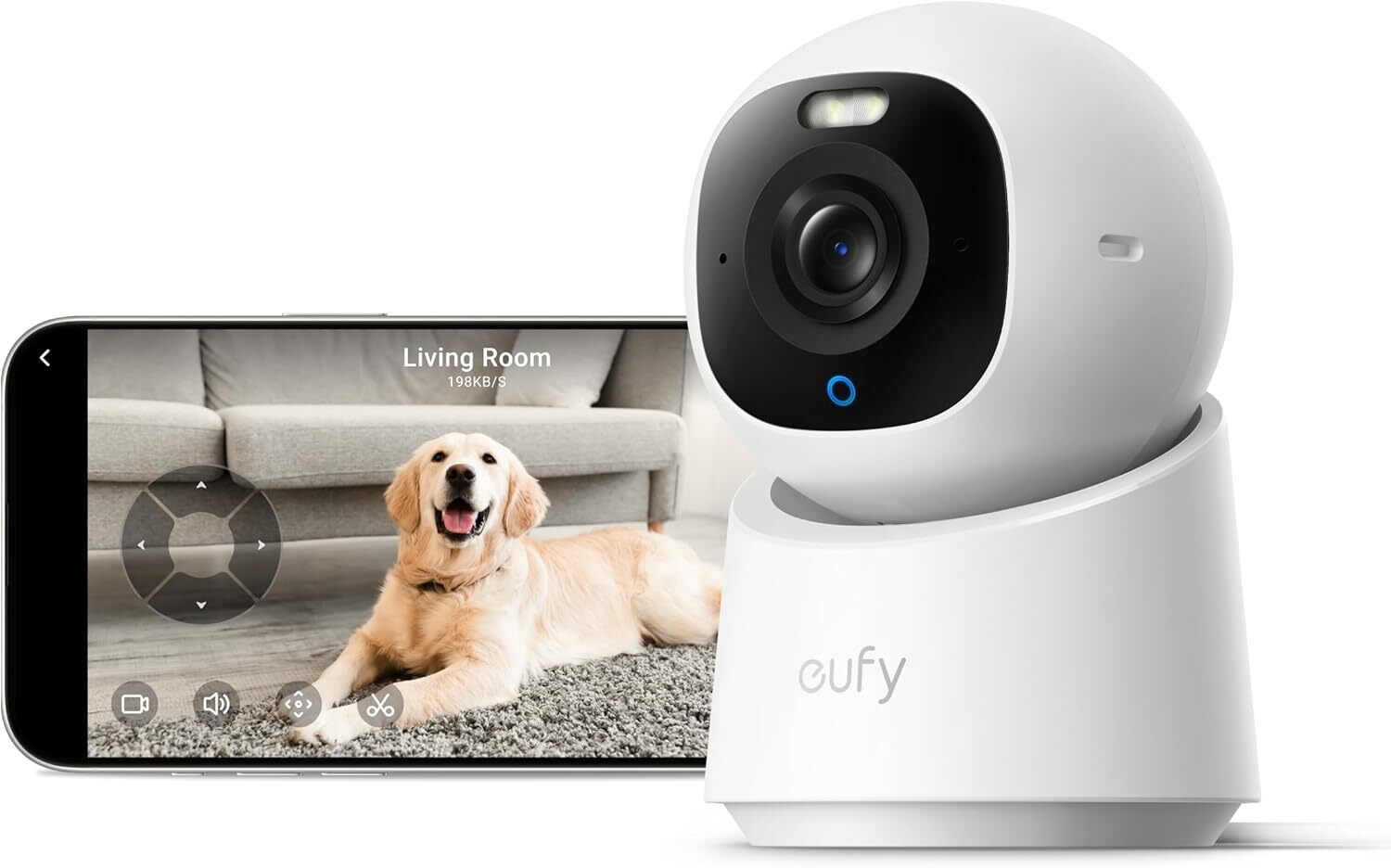 eufy Indoor Cam E30 4K UHD Security Camera Color Night Vision Pet/Baby Monitor eufy Indoor Cam E30 4K UHD Security Camera Color Night Vision Pet/Baby Monitor