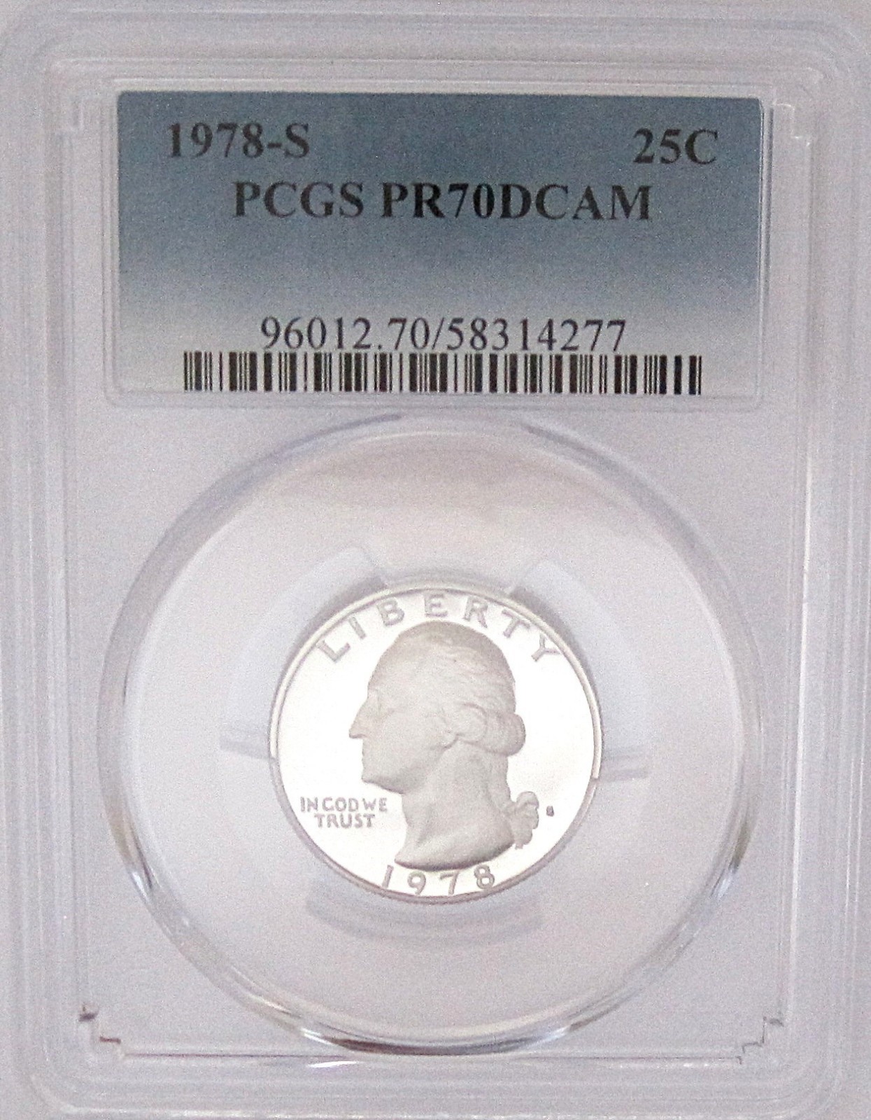 1978-S Washington 25c PCGS Clad PR70 DEEP CAMEO = Top Pop Top GRADE 1978-S Washington 25c PCGS Clad PR70 DEEP CAMEO = Top Pop Top GRADE