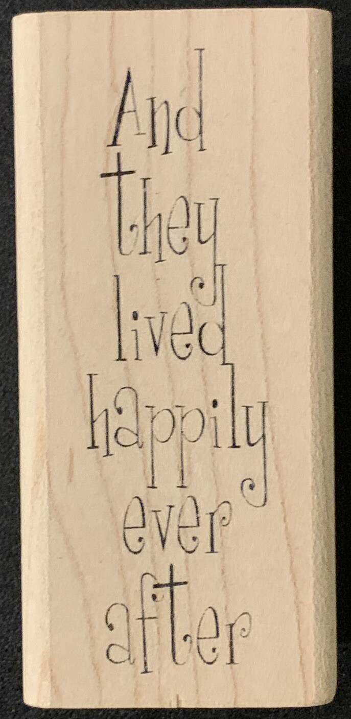 Art Gone Wild And They Lived Happily Ever After Rubber Stamp Art Gone Wild And They Lived Happily Ever After Rubber Stamp